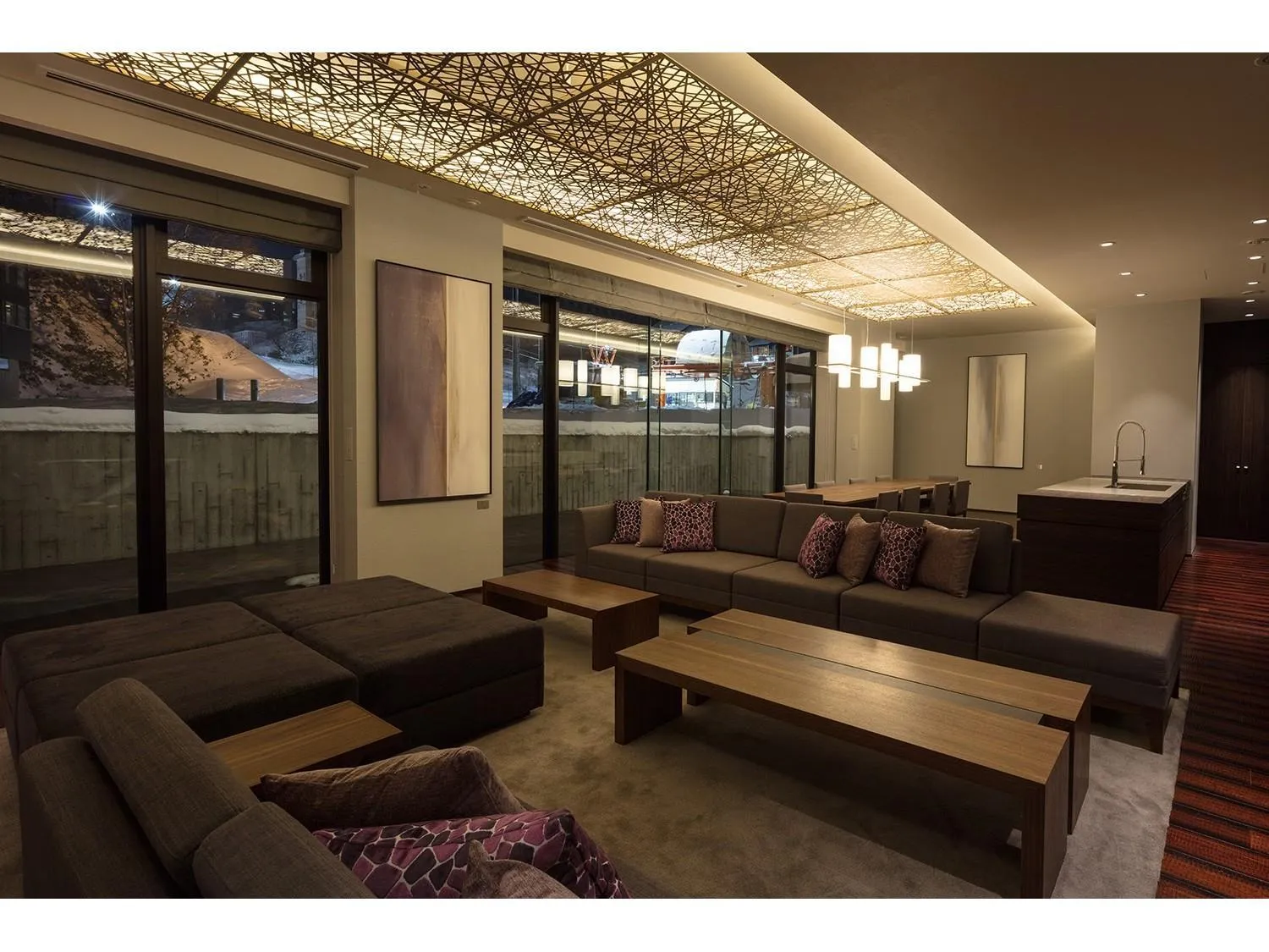 Living room in Aya Niseko