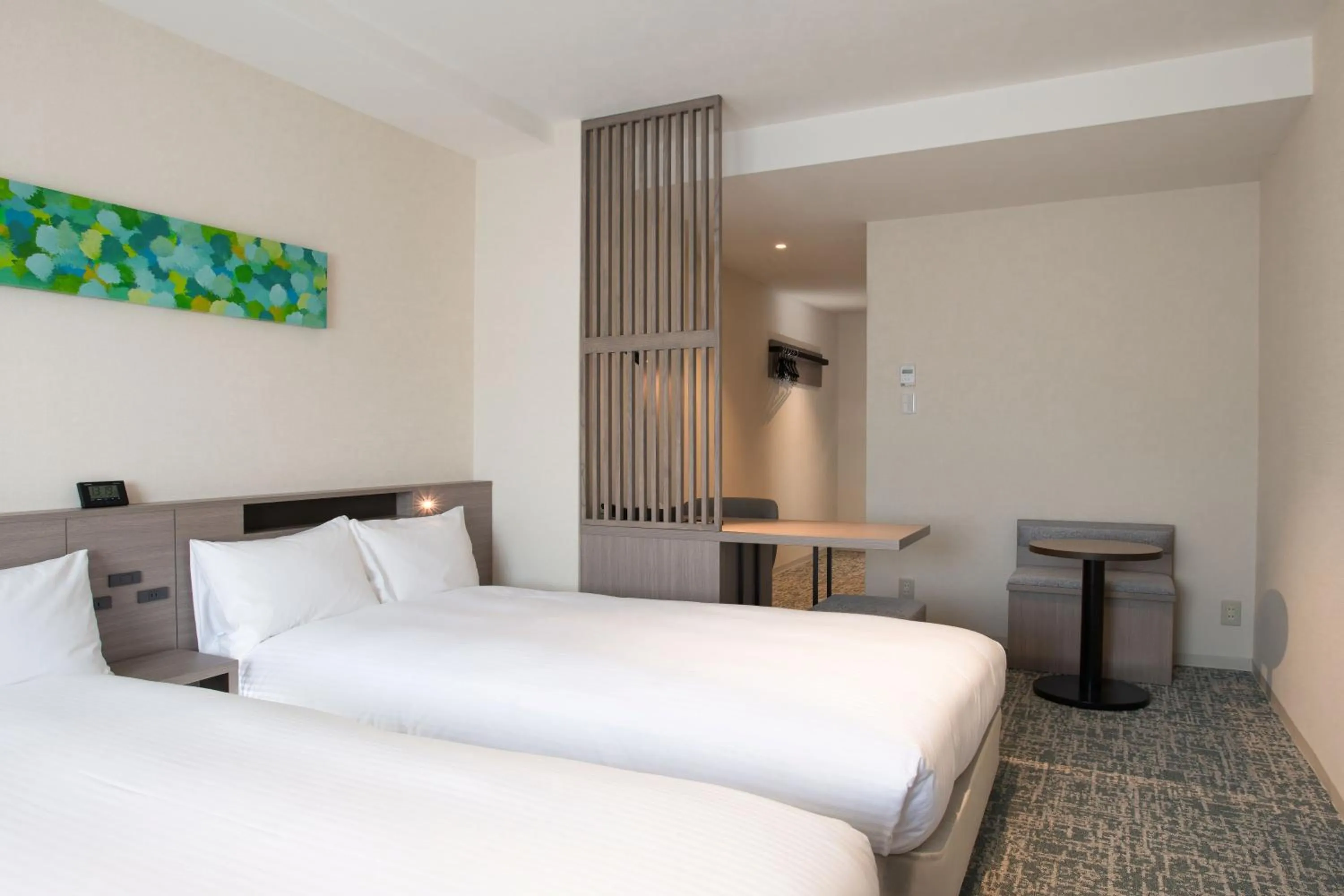 Bed in Hotel Emisia Tokyo Tachikawa