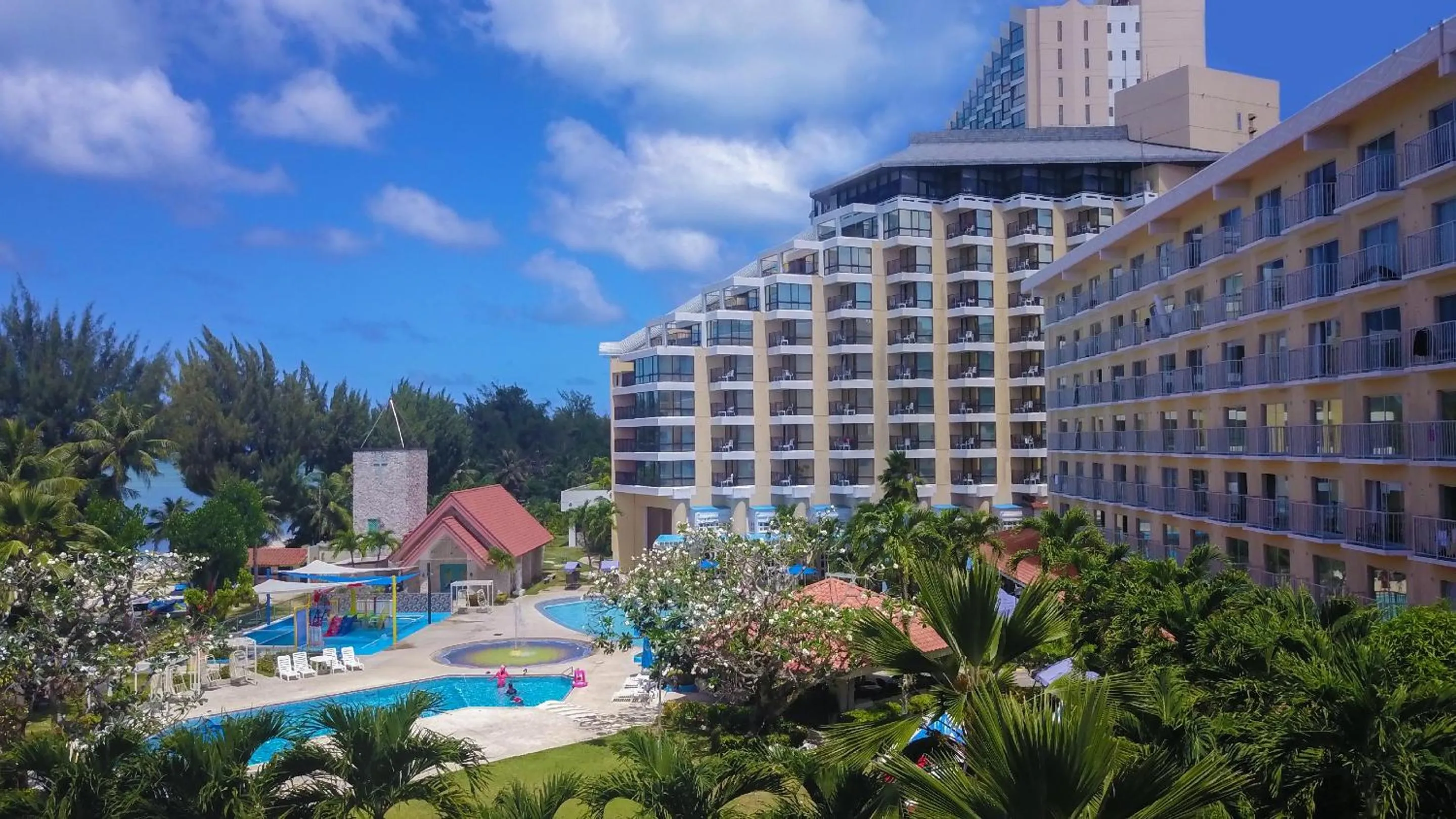 Property building in Grandvrio Resort Saipan