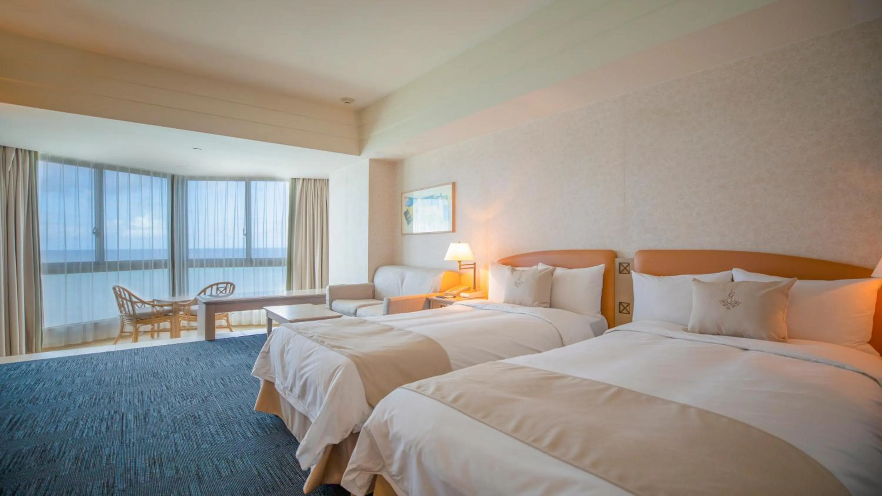 Bed in Grandvrio Resort Saipan