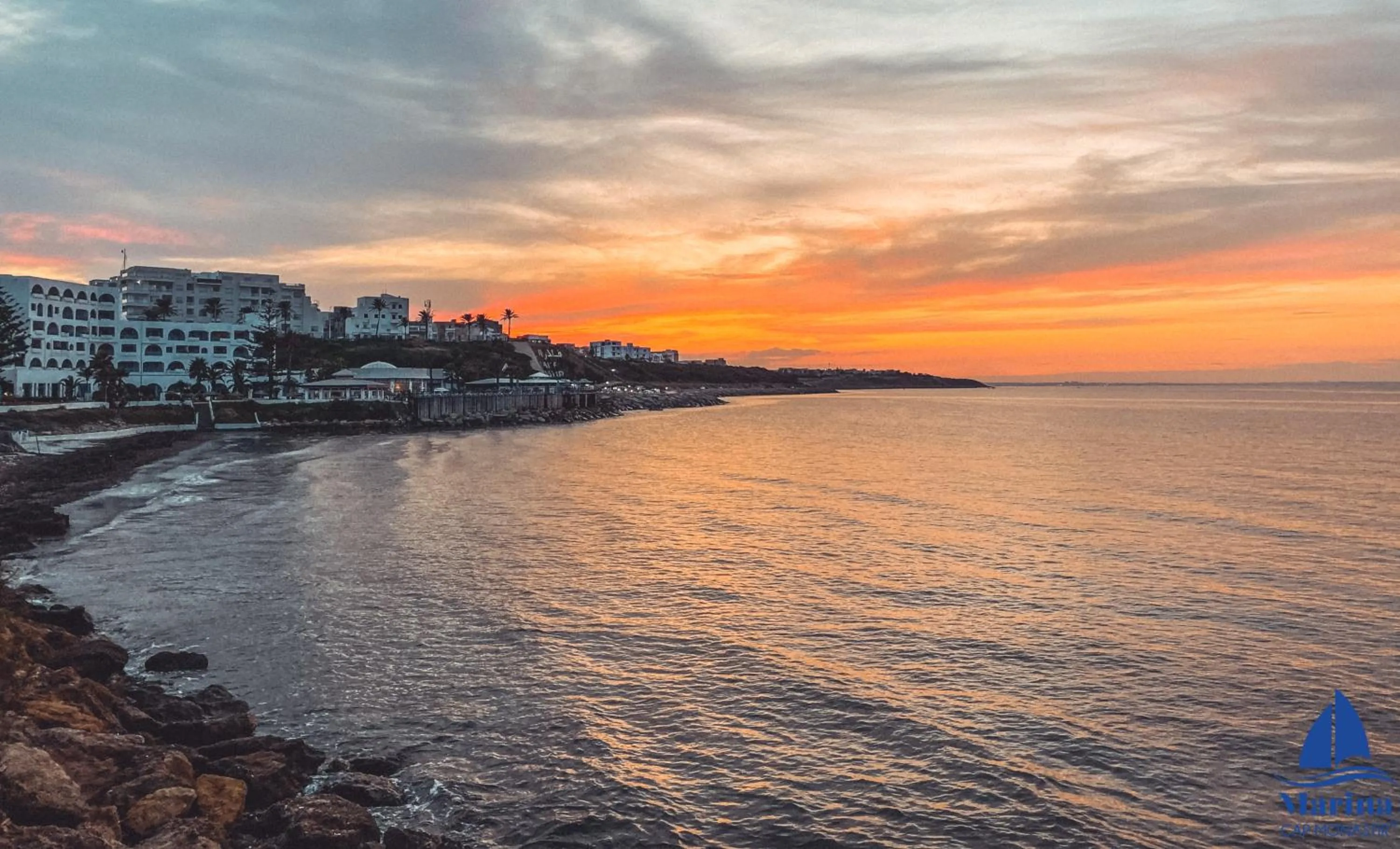 Sunset in Marina Cap Monastir- Appart'Hôtel