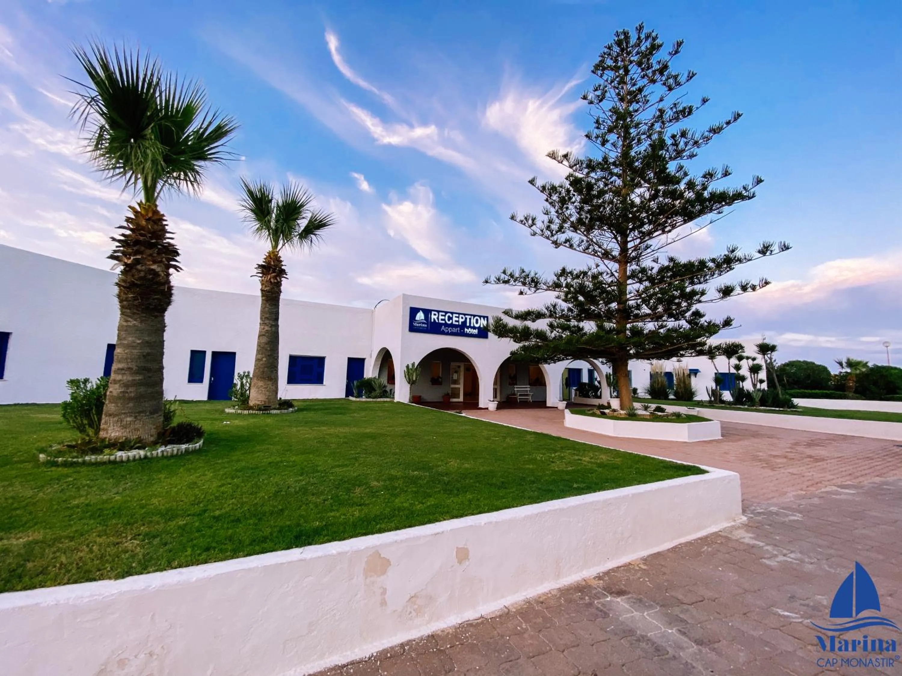 Garden in Marina Cap Monastir- Appart'Hôtel