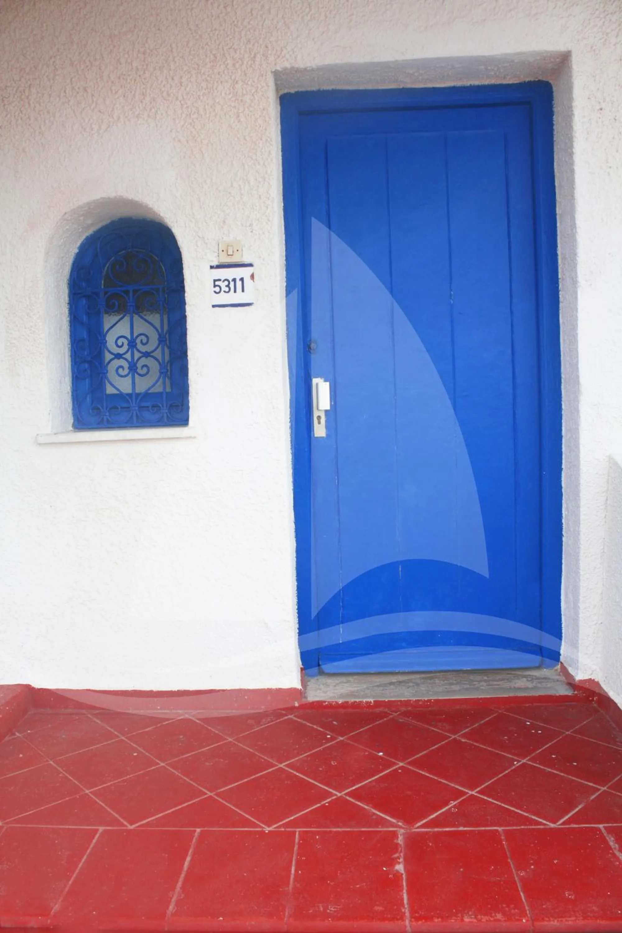Decorative detail in Marina Cap Monastir- Appart'Hôtel