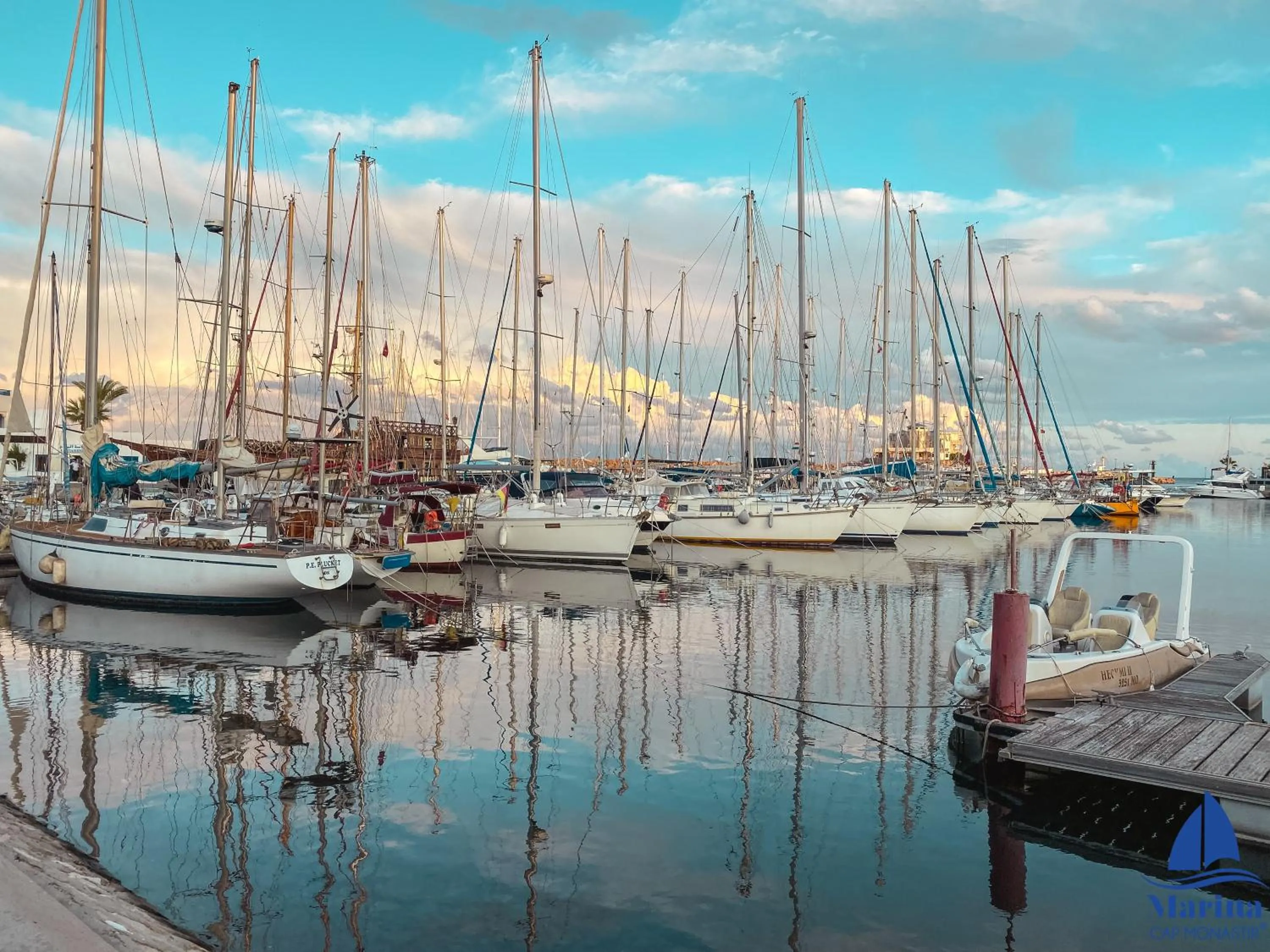 Natural landscape in Marina Cap Monastir- Appart'Hôtel