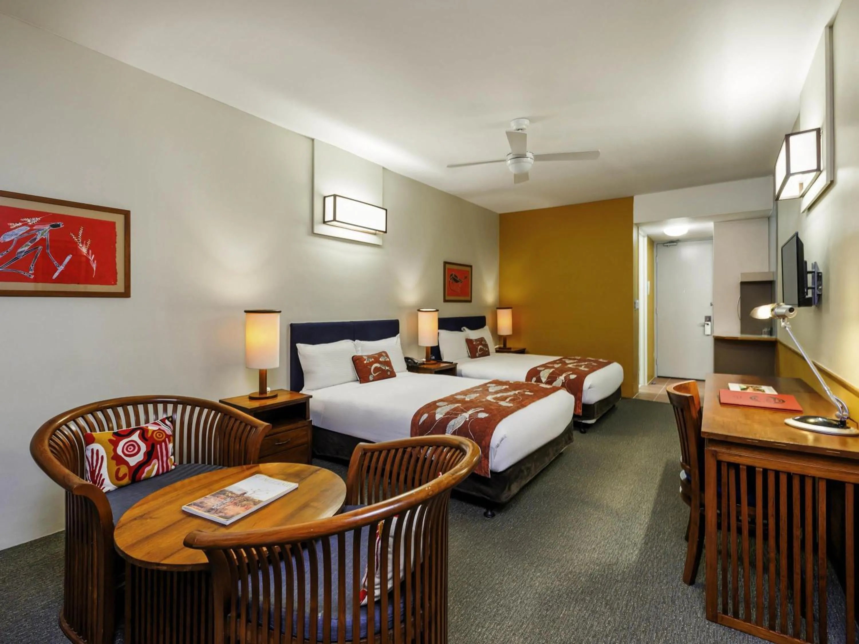 Bedroom, Bed in Mercure Kakadu Crocodile