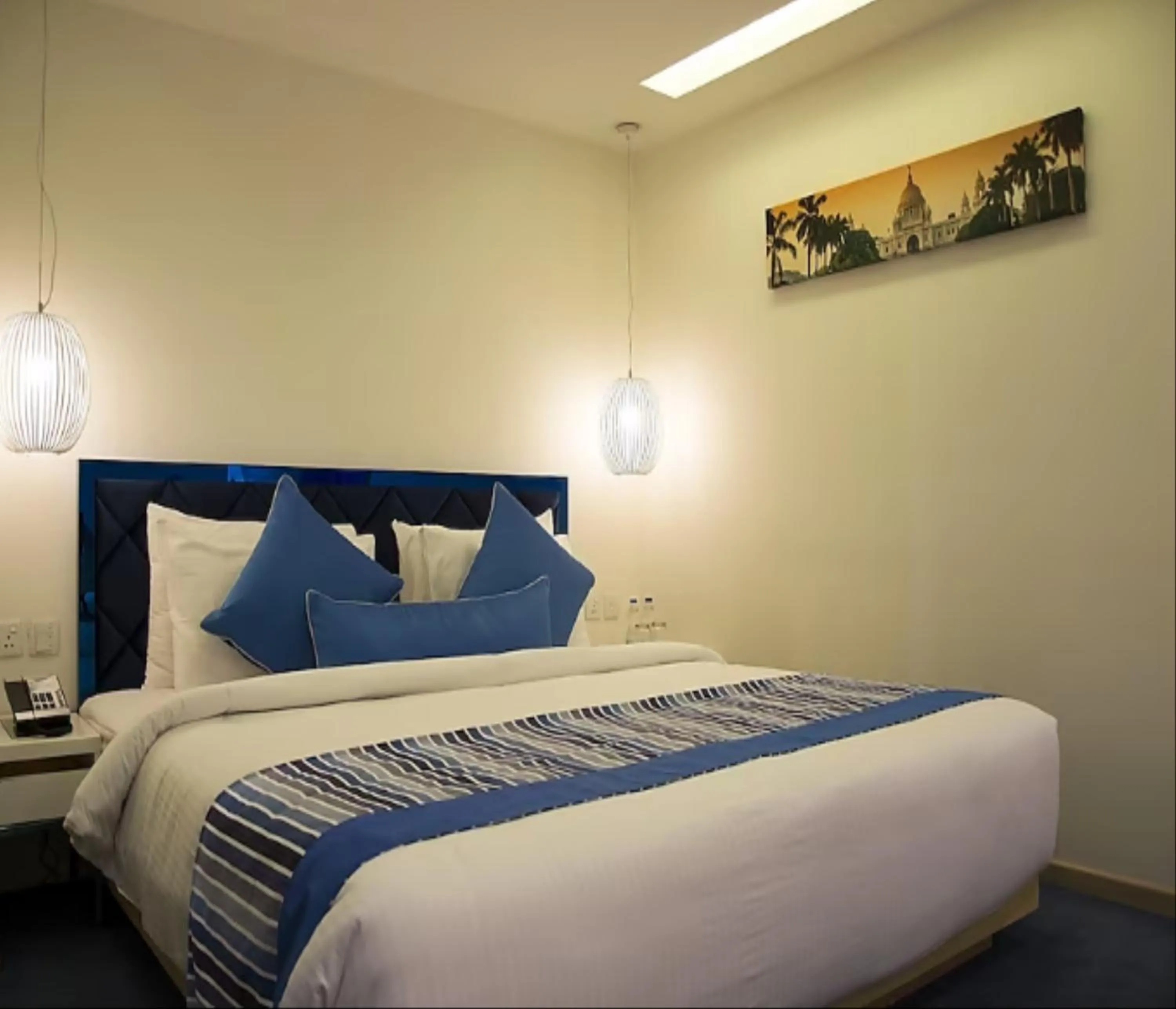 Bed in Barsana Boutique Hotel - Pure vegetarian