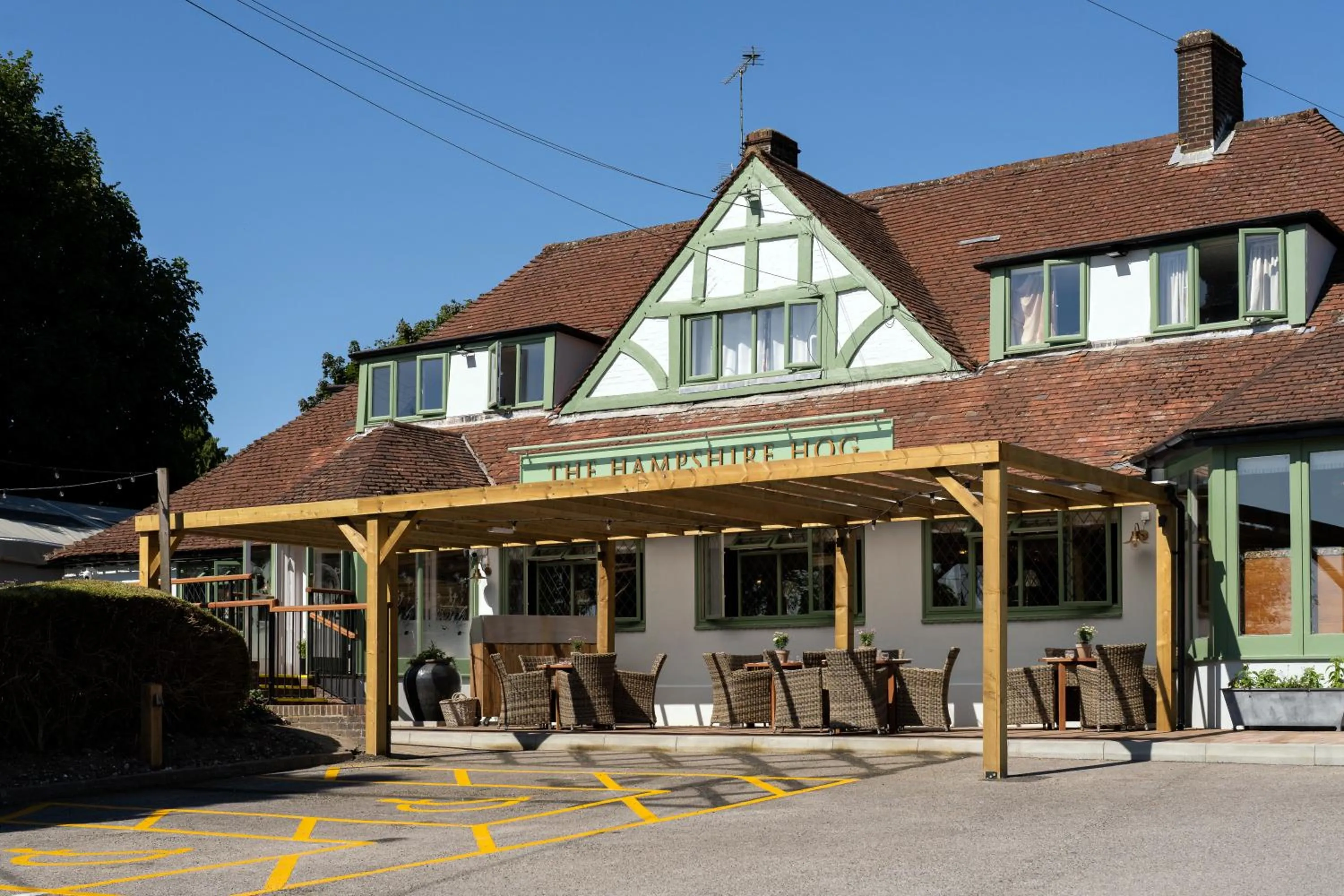 Property building in The Hampshire Hog