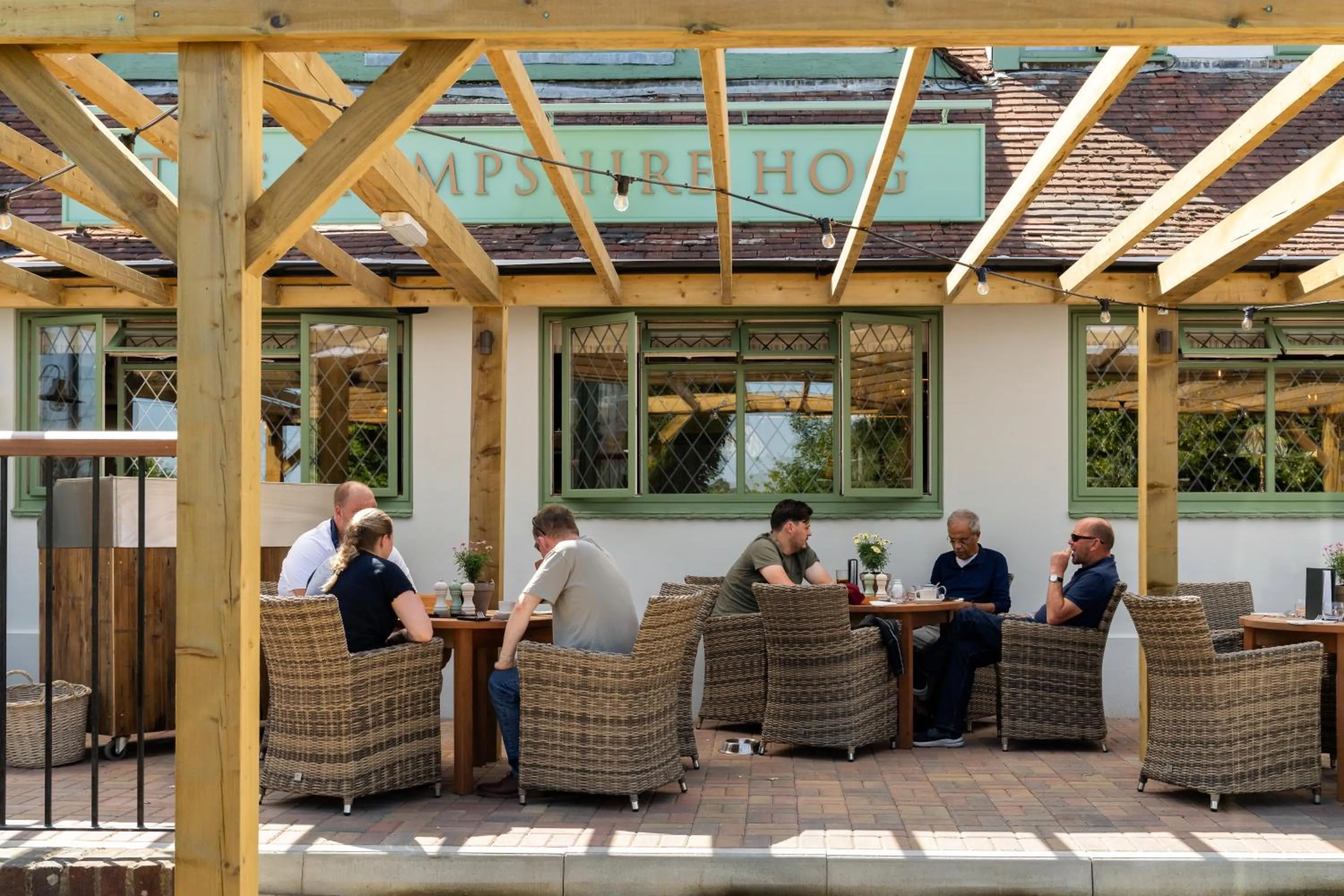 Patio in The Hampshire Hog