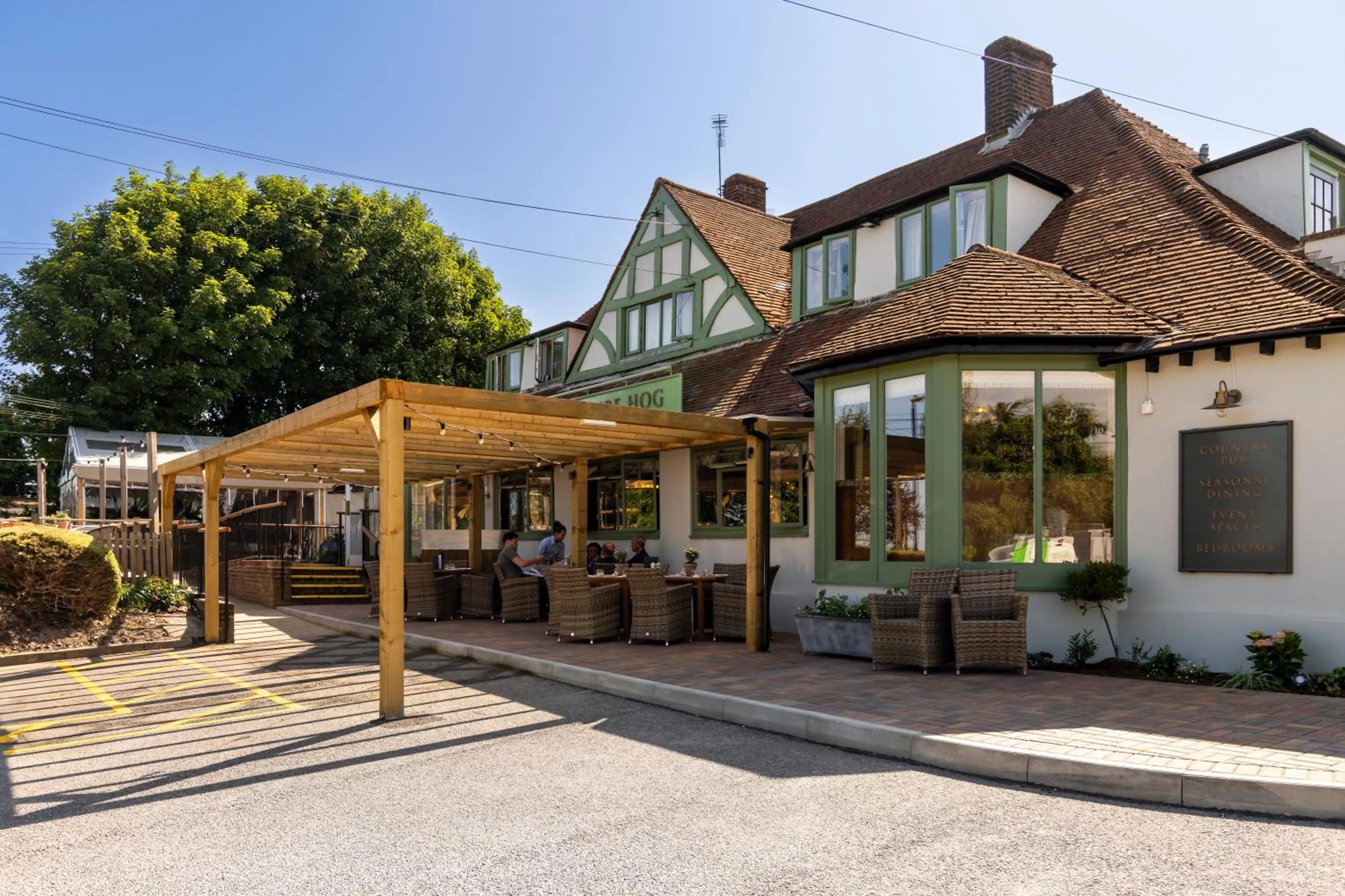 Property building in The Hampshire Hog