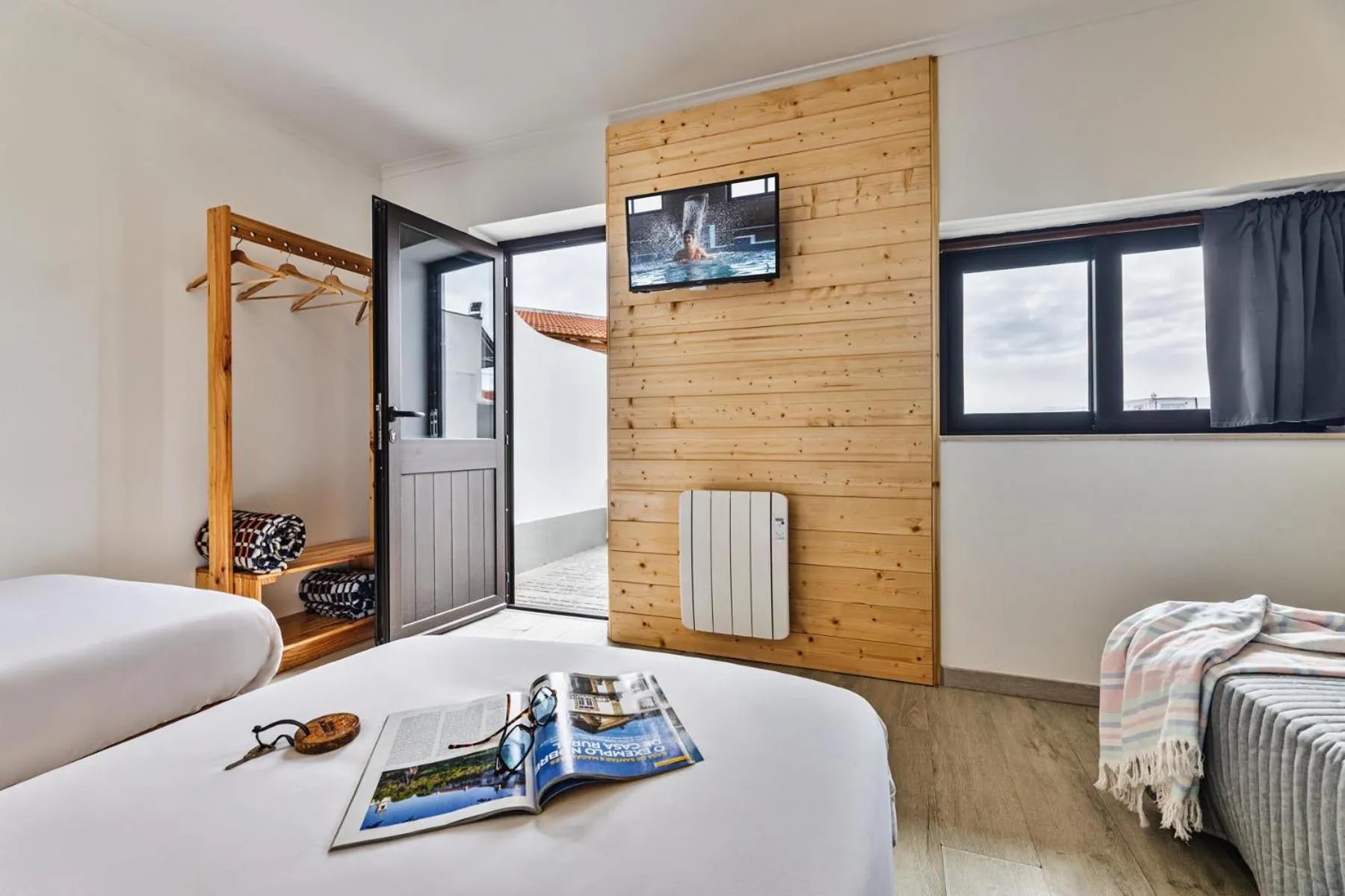 Bedroom, Bed in PenichePraia - Bungalows, Campers & SPA