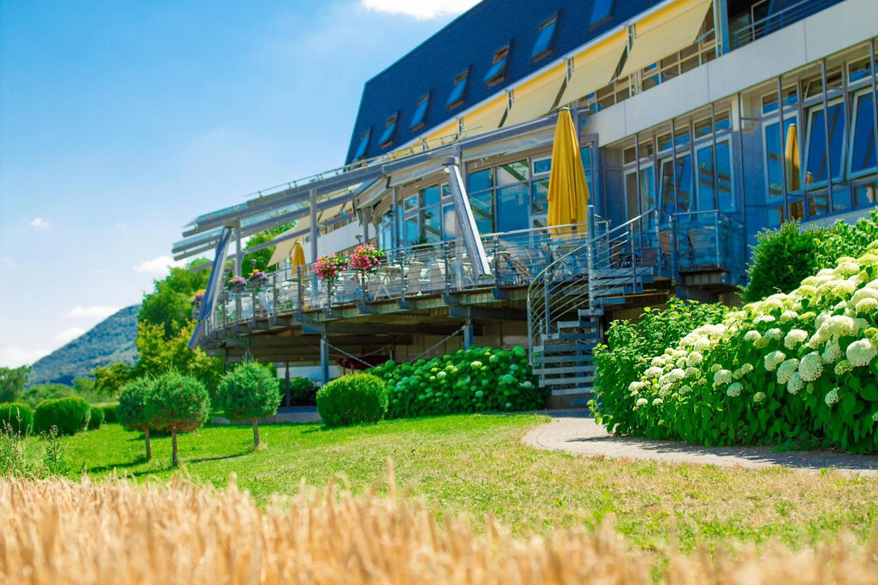 Balcony/Terrace in Stausee-Hotel