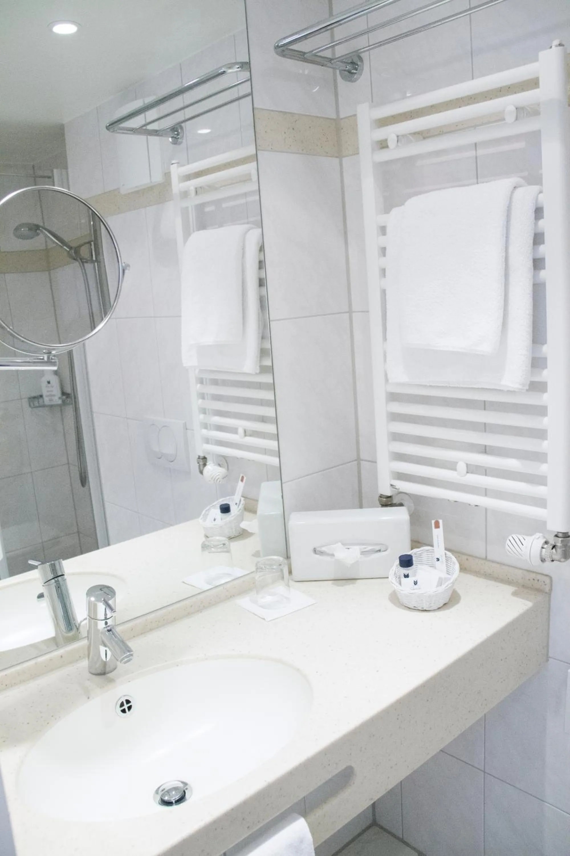 Bathroom in Stausee-Hotel