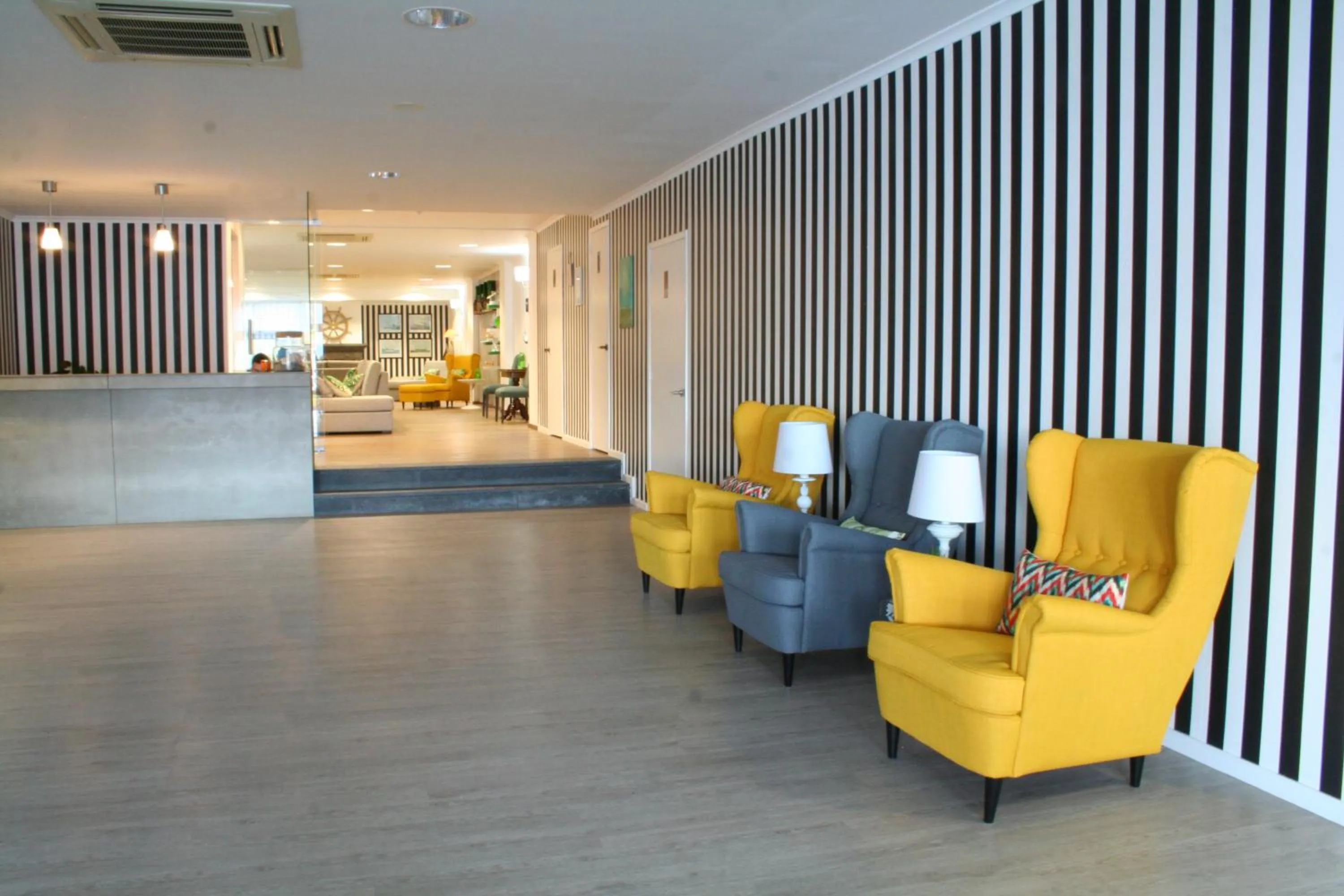 Lobby or reception in Vinha da Areia Beach Hotel