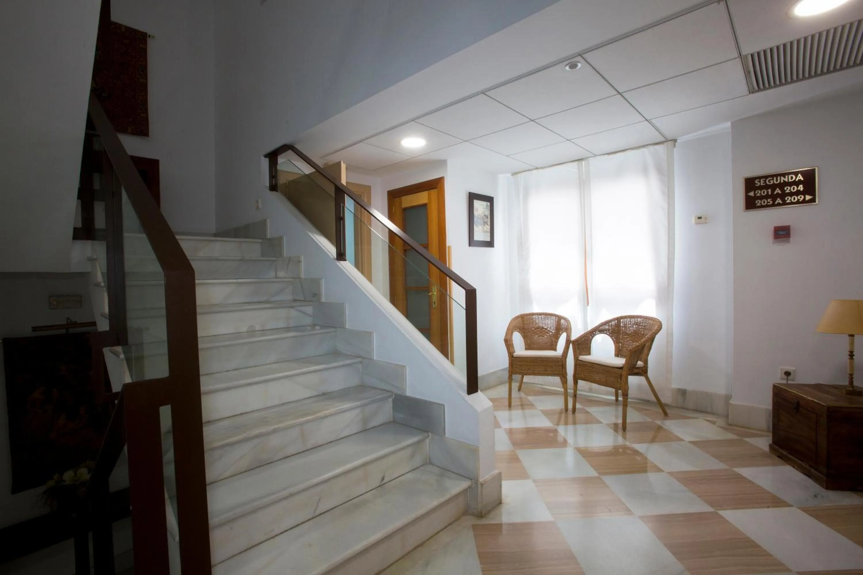 Lobby or reception in Hotel Córdoba Centro