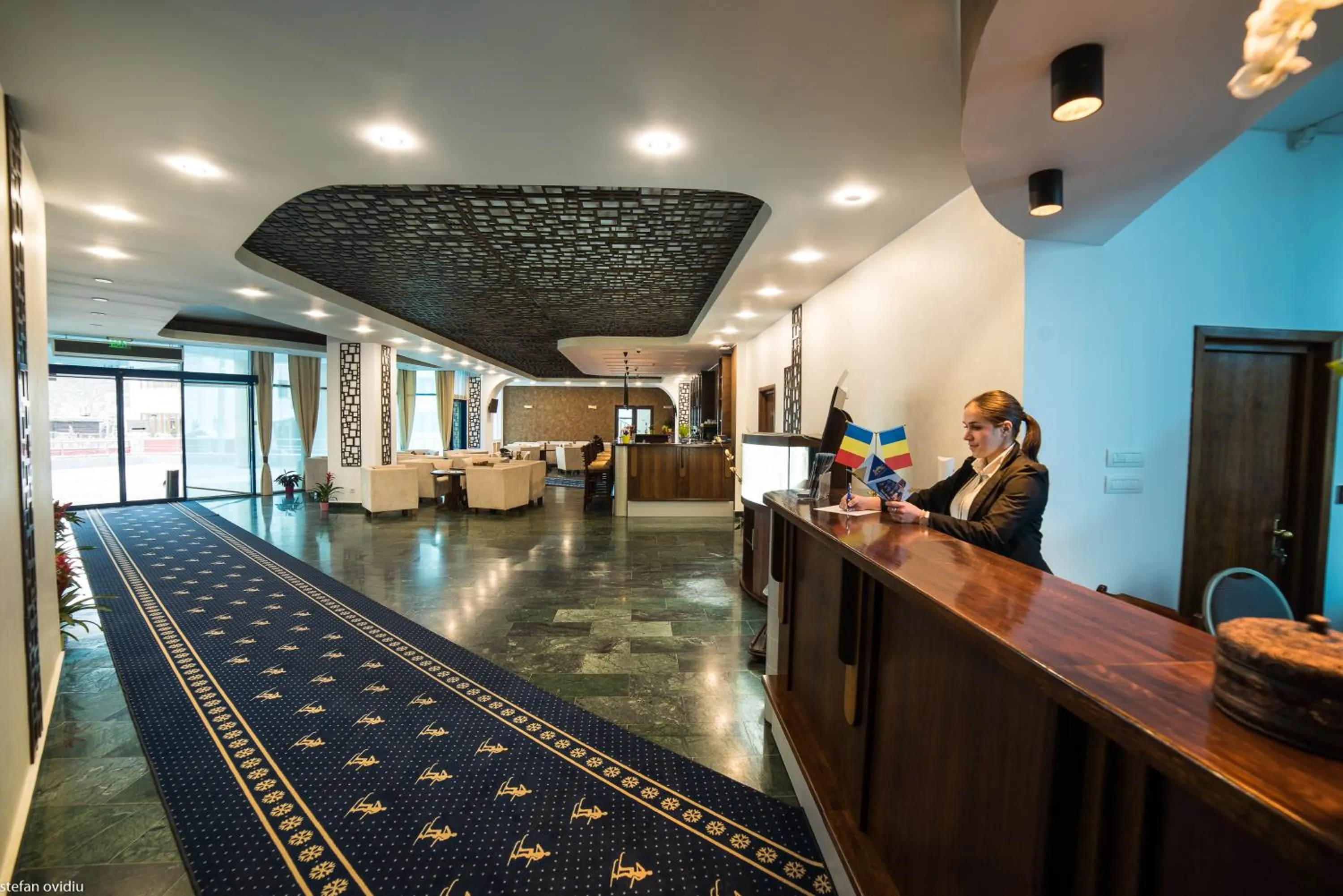 Lobby or reception in Hotel Ski&Sky