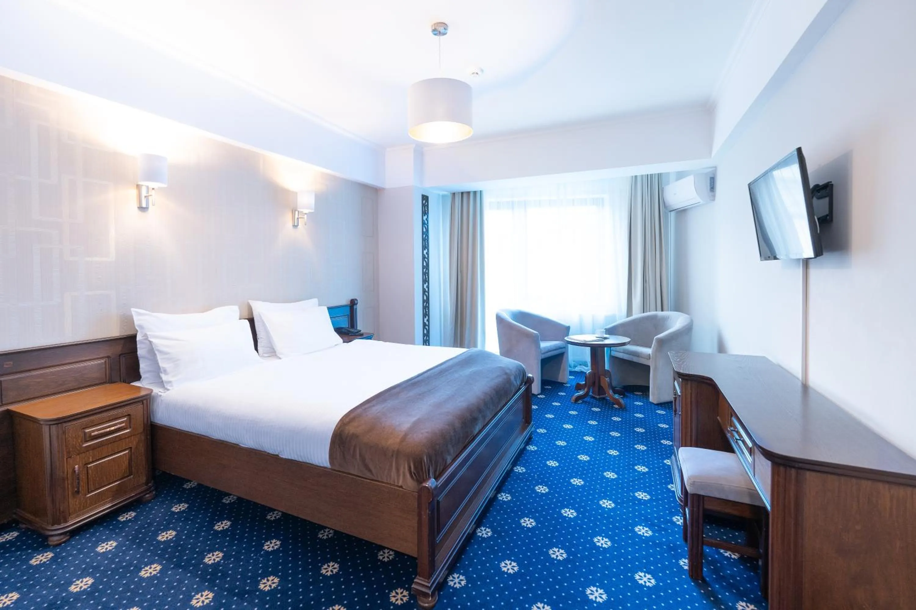 Bed in Hotel Ski&Sky