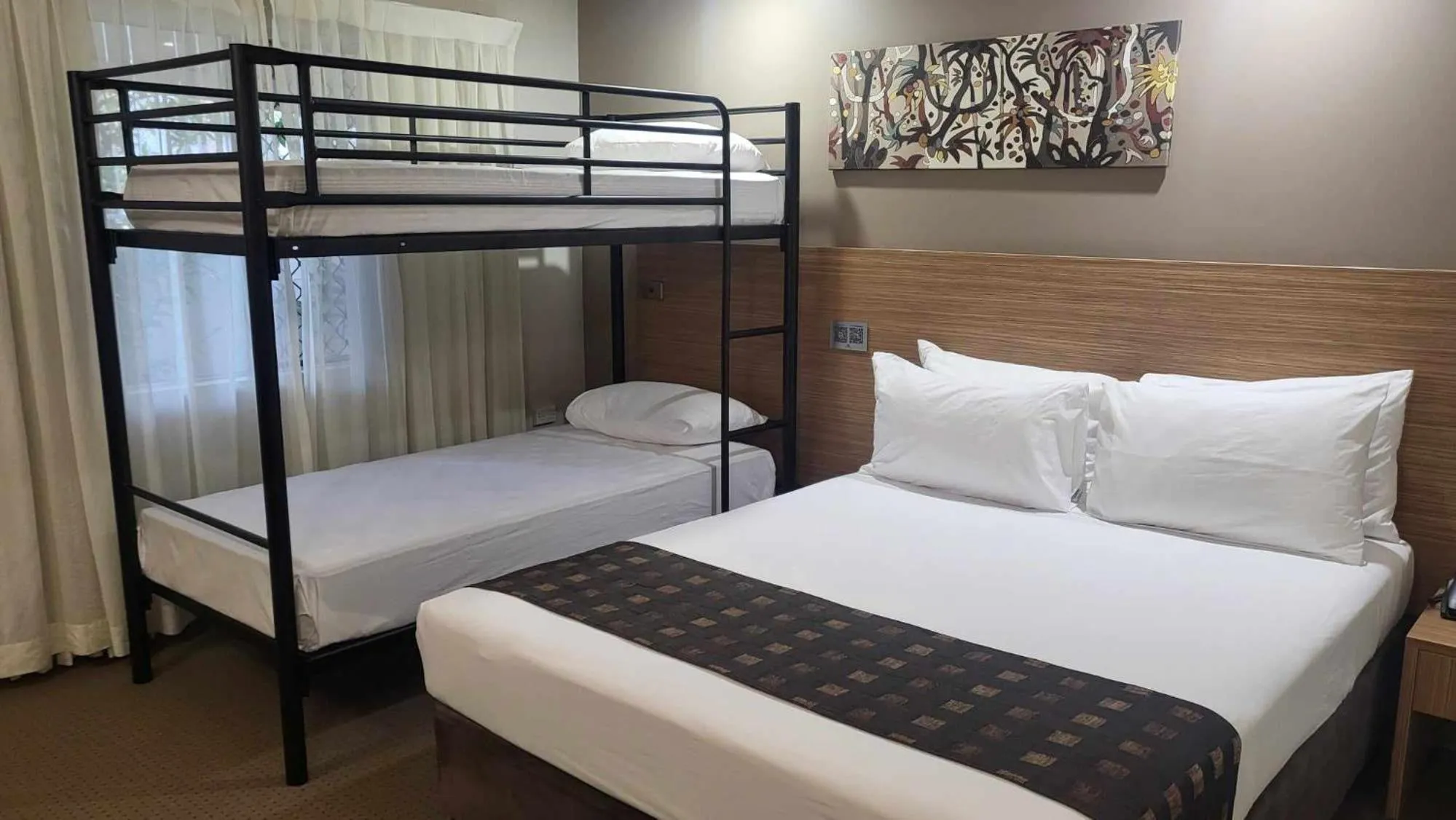 Bed in Cairns Colonial Club Resort