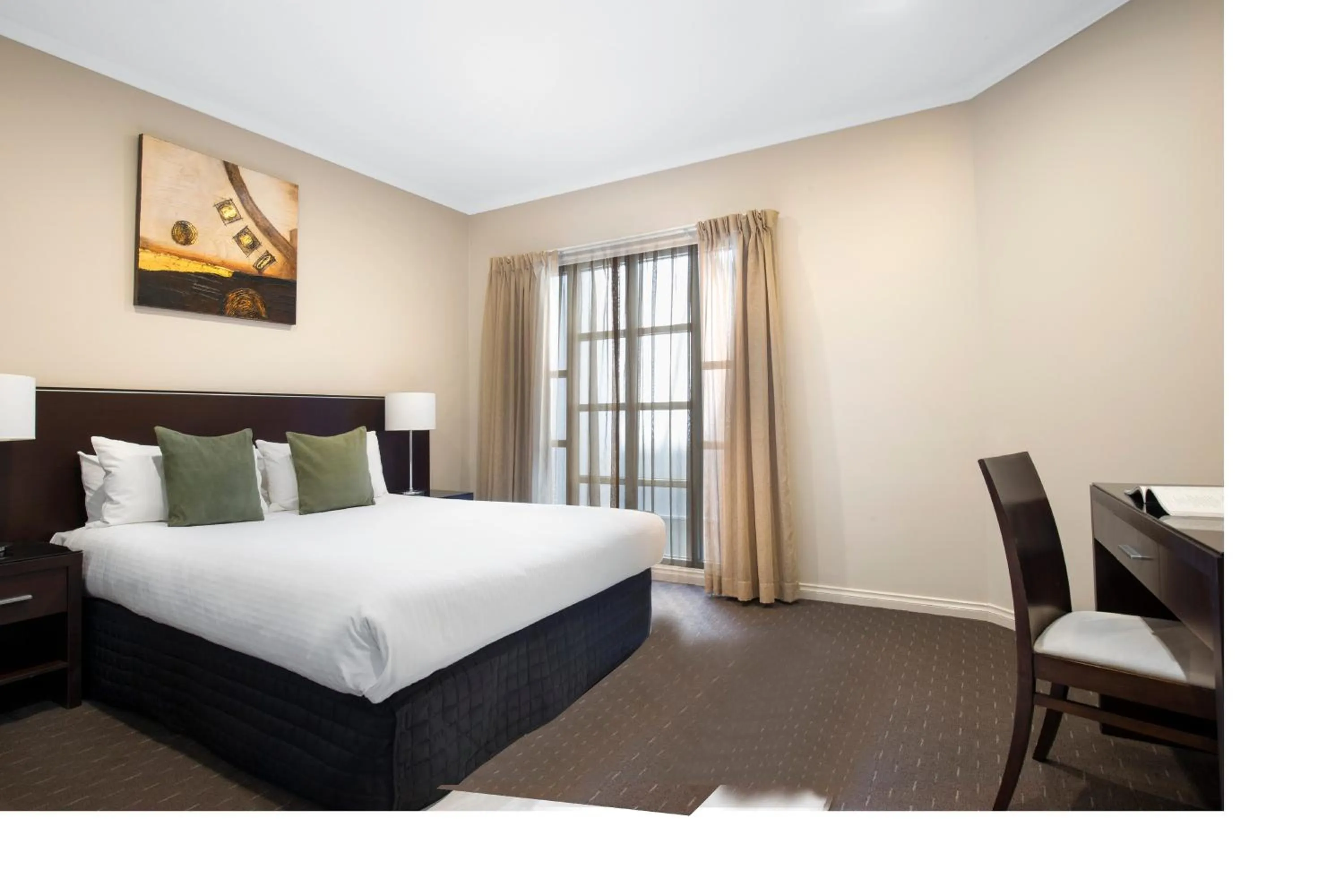 Bedroom in Frome Apartments