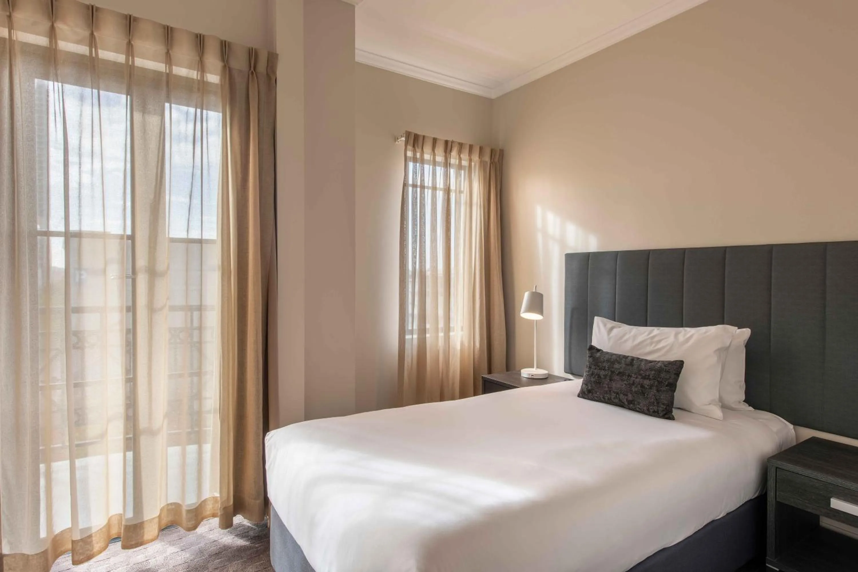 Bedroom in Frome Apartments