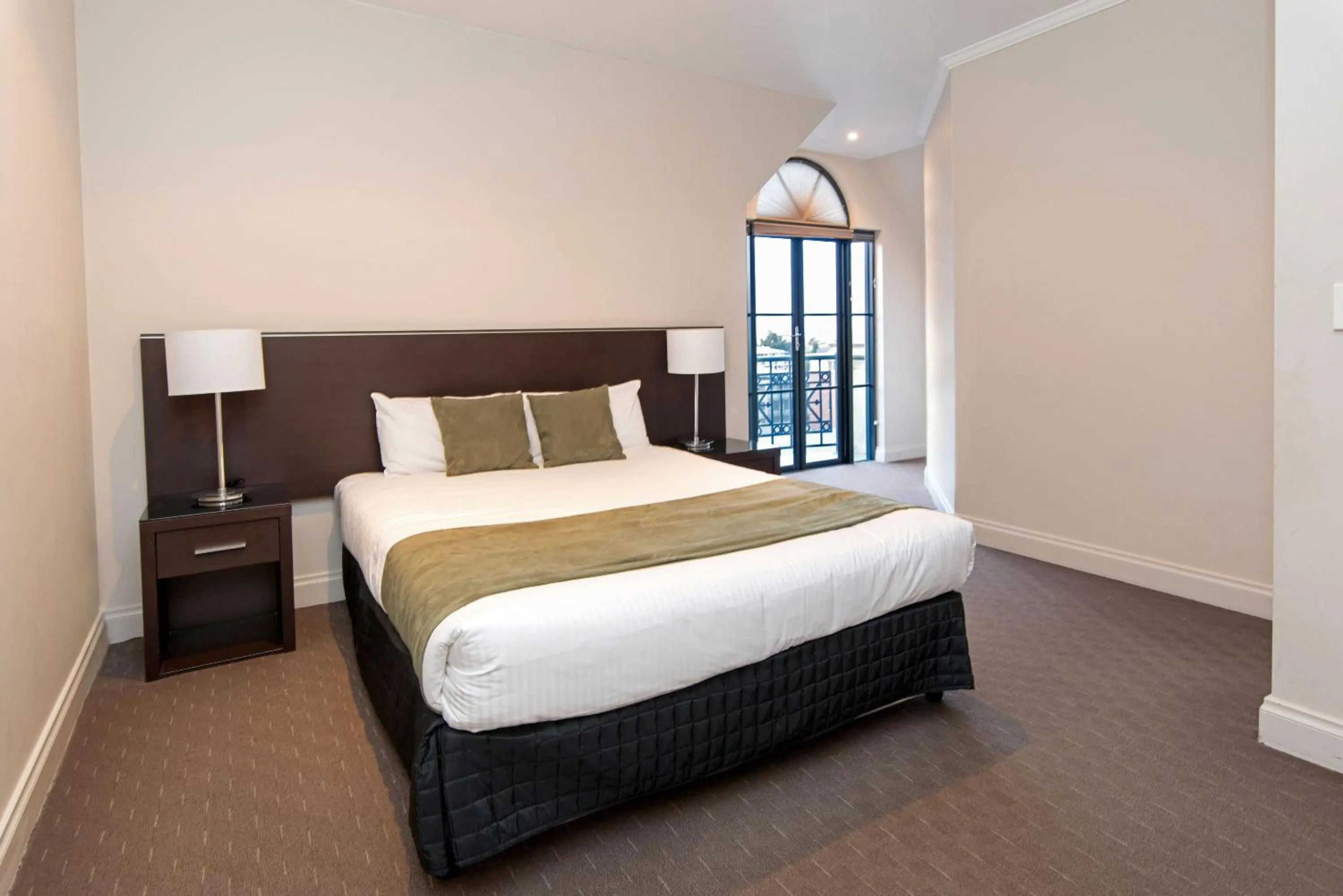 Bedroom in Frome Apartments