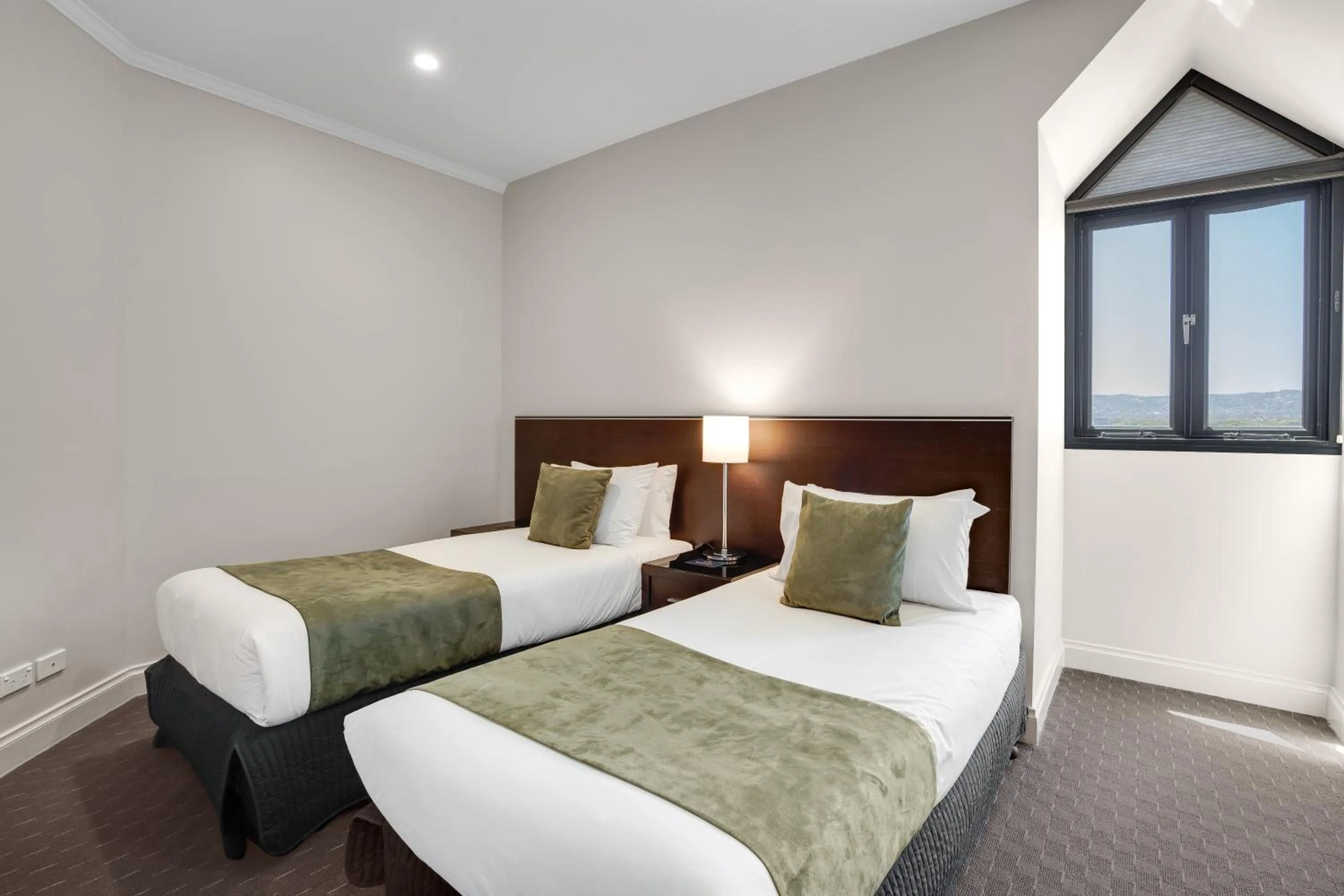 Bedroom in Frome Apartments