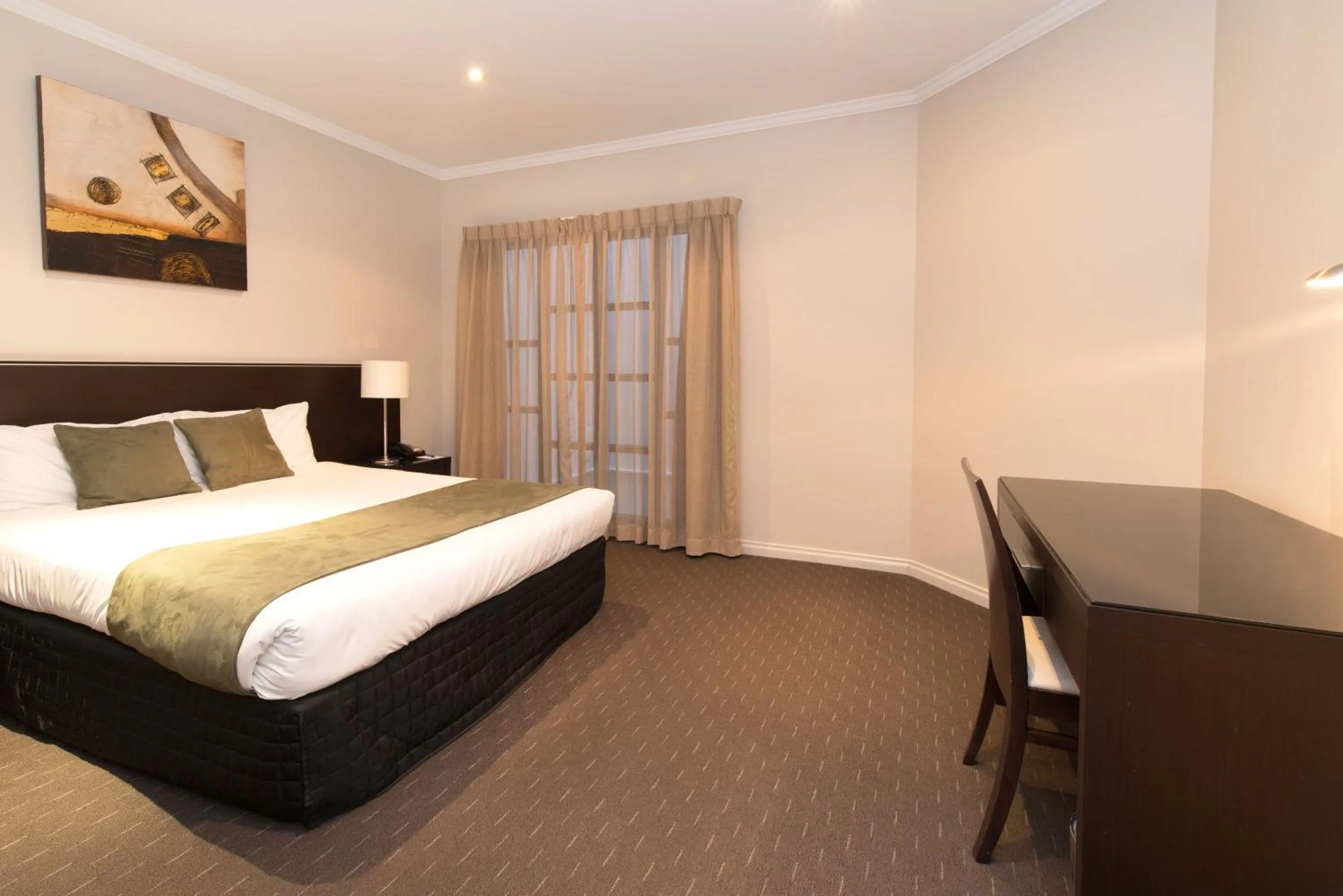 Bedroom in Frome Apartments