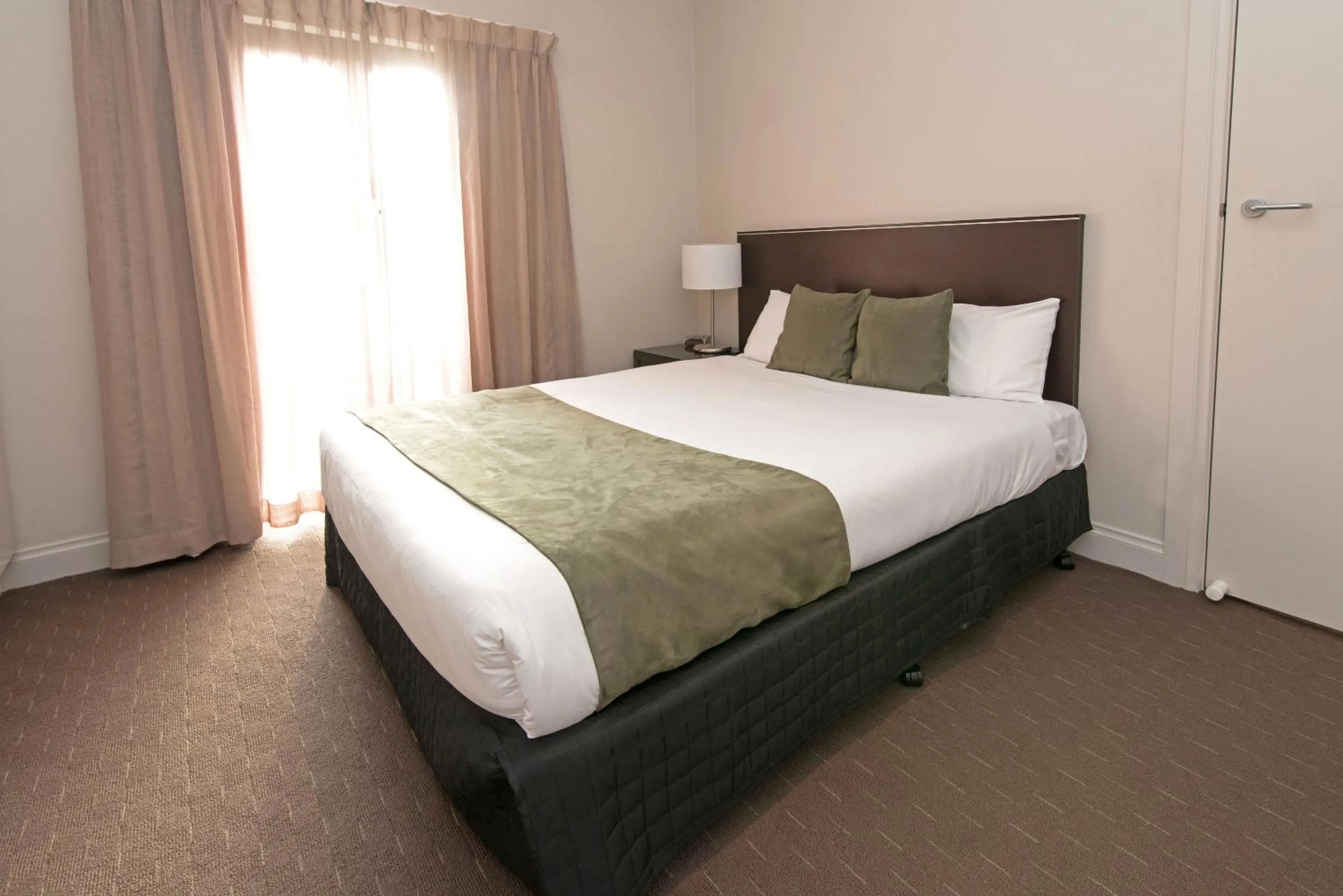 Bedroom in Frome Apartments