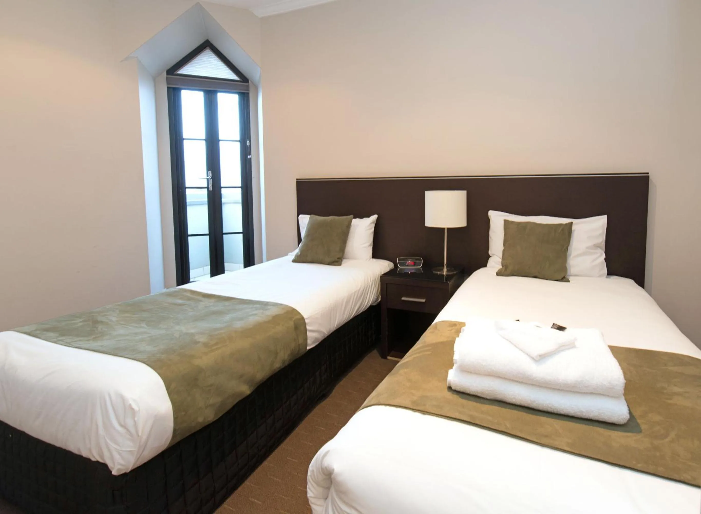 Bedroom in Frome Apartments