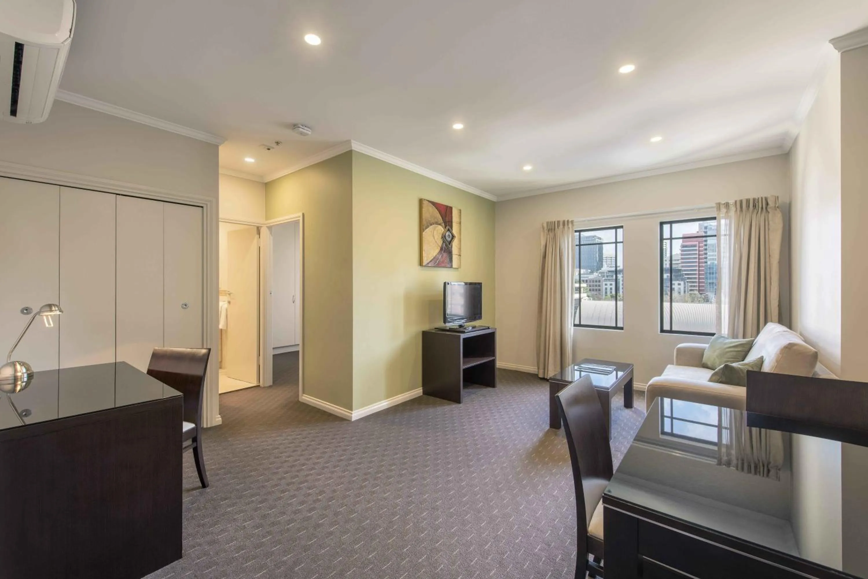 Living room in Frome Apartments