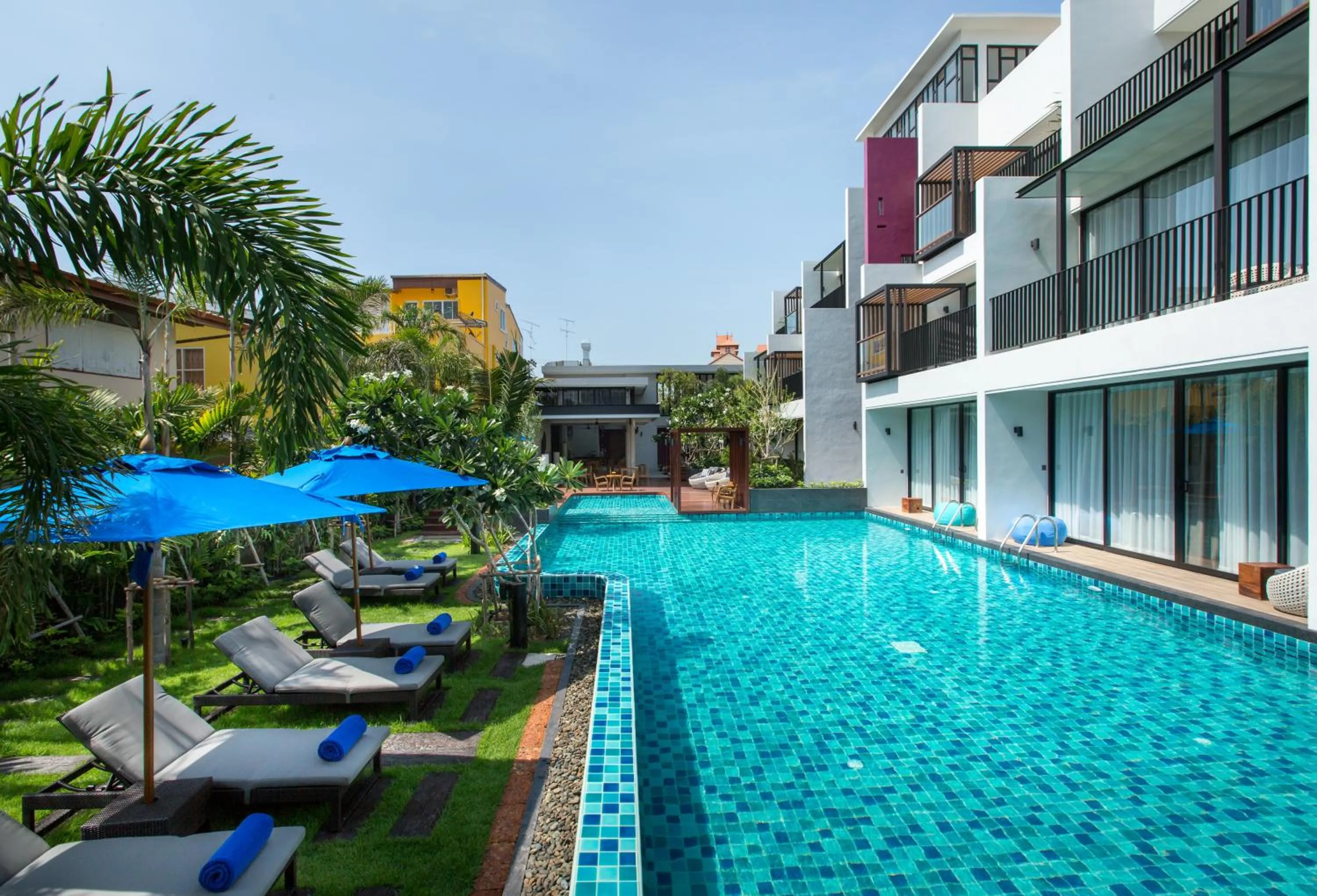 Pool view in Asira Boutique HuaHin