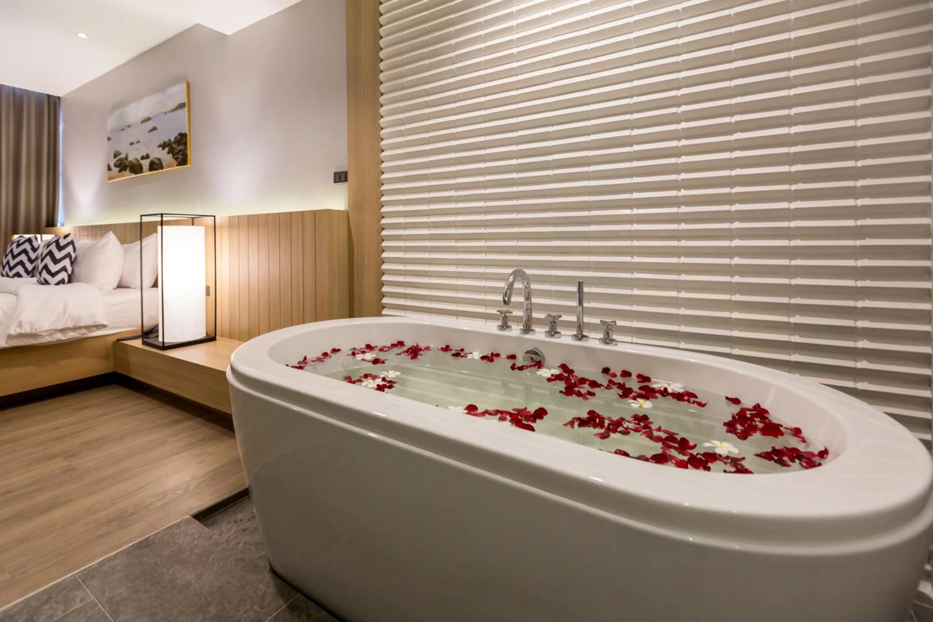 Bathroom, Bed in Asira Boutique HuaHin