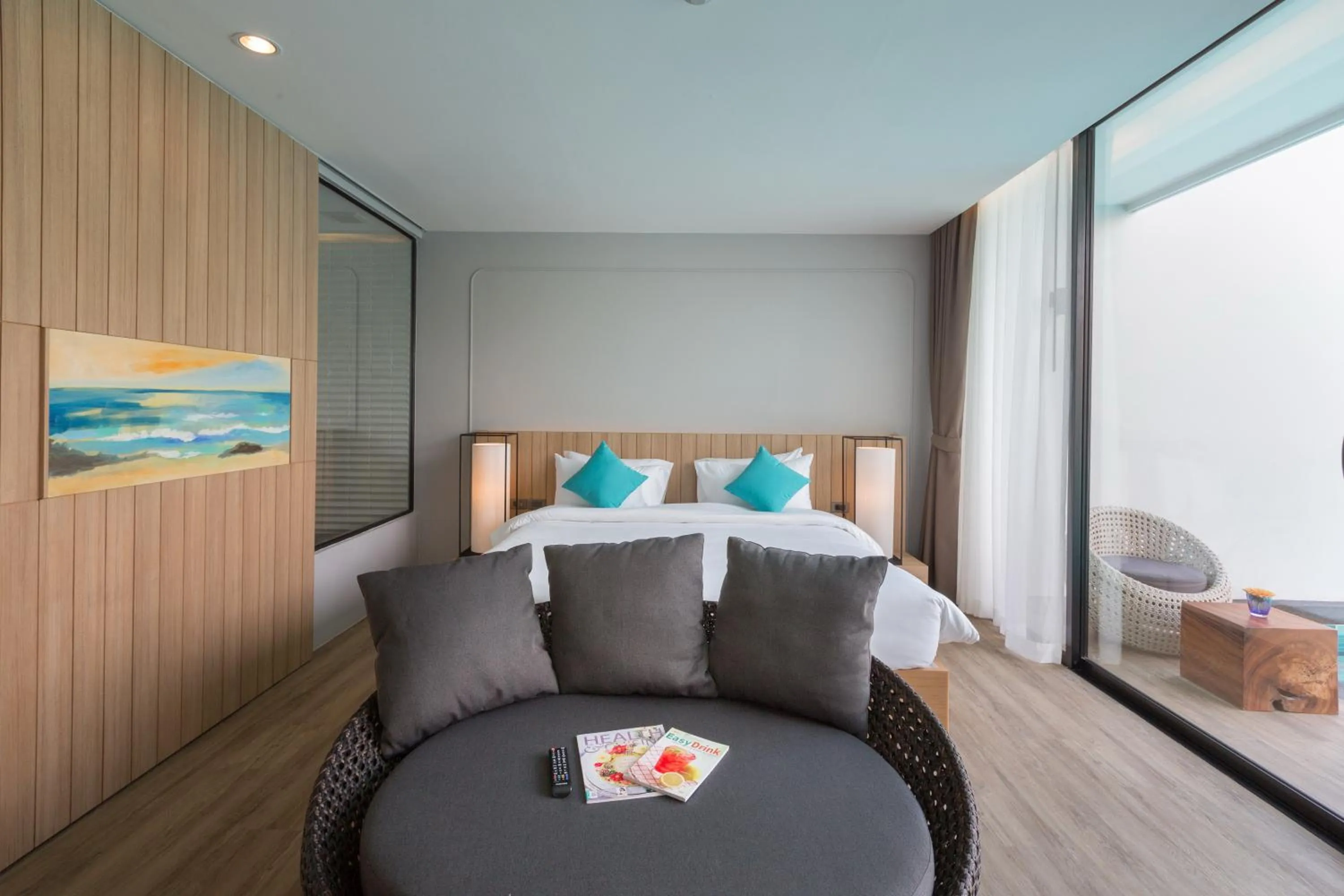 Photo of the whole room, Bed in Asira Boutique HuaHin