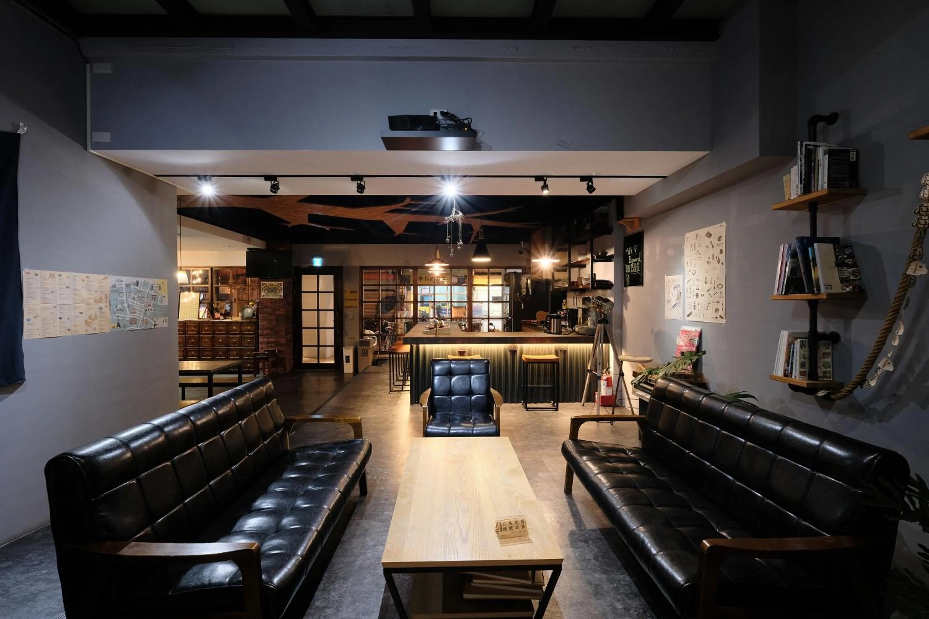 Lobby or reception in Journey Hostel