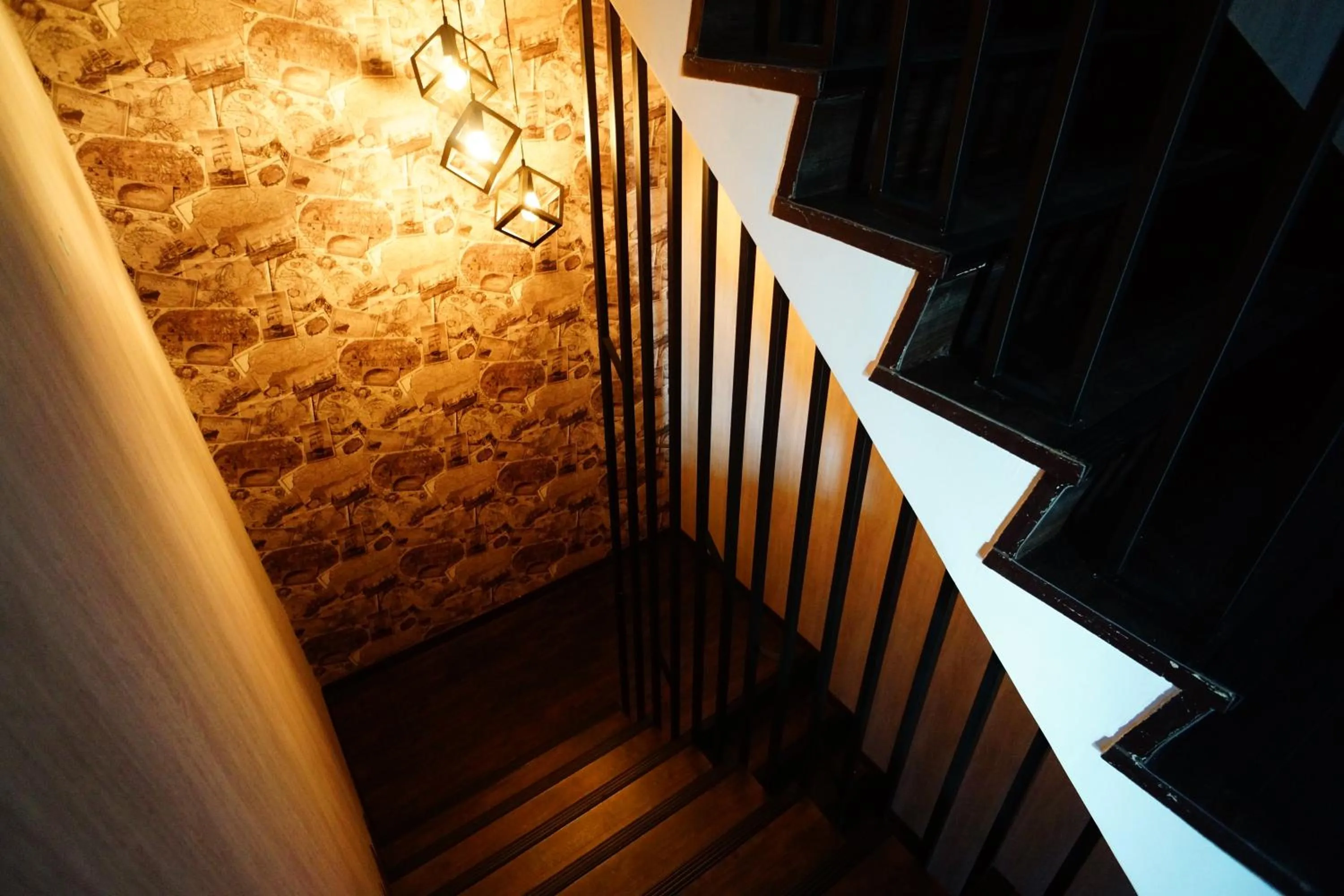 Decorative detail in Journey Hostel