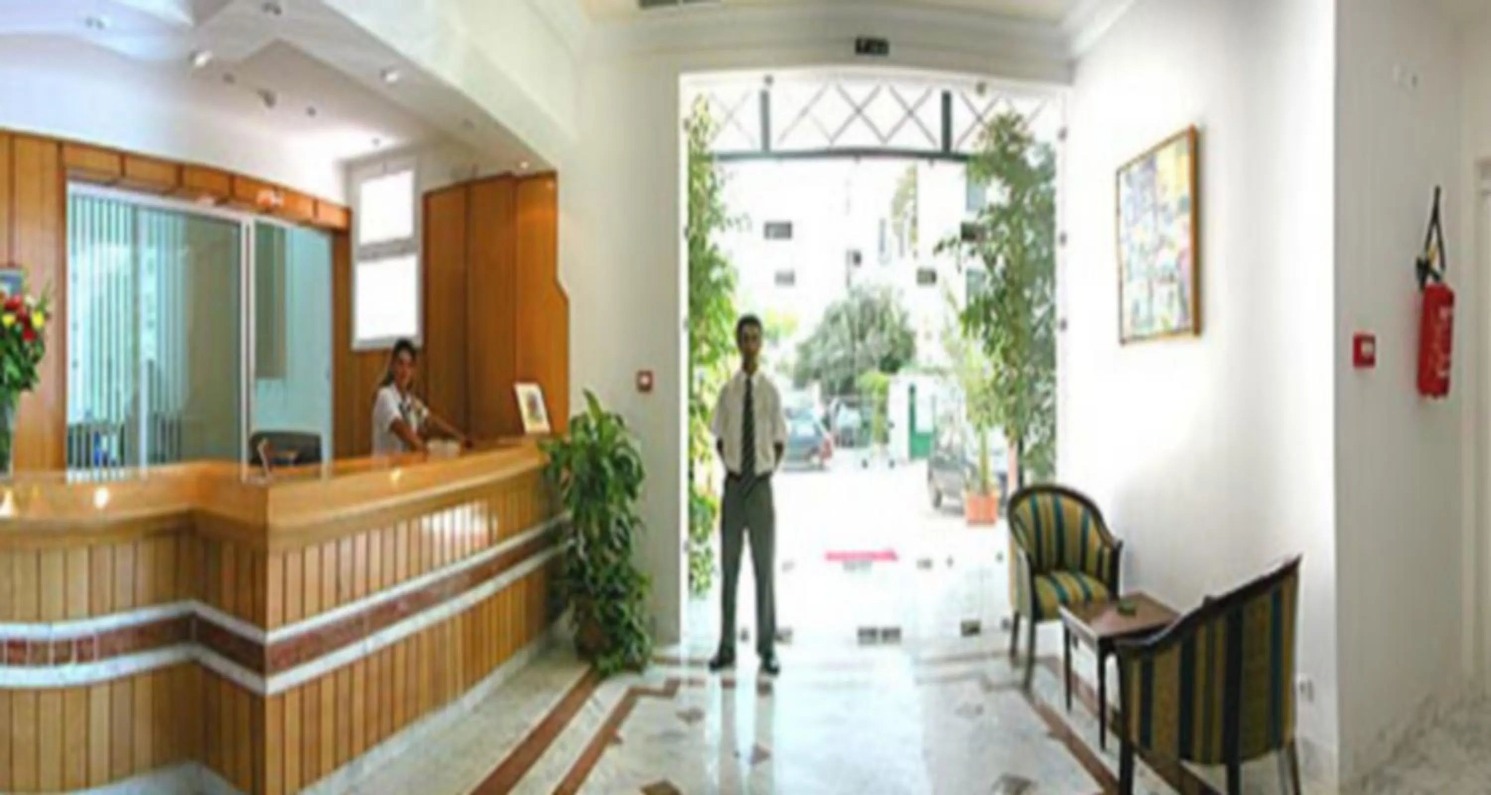 Lobby or reception in Ariha Hotel