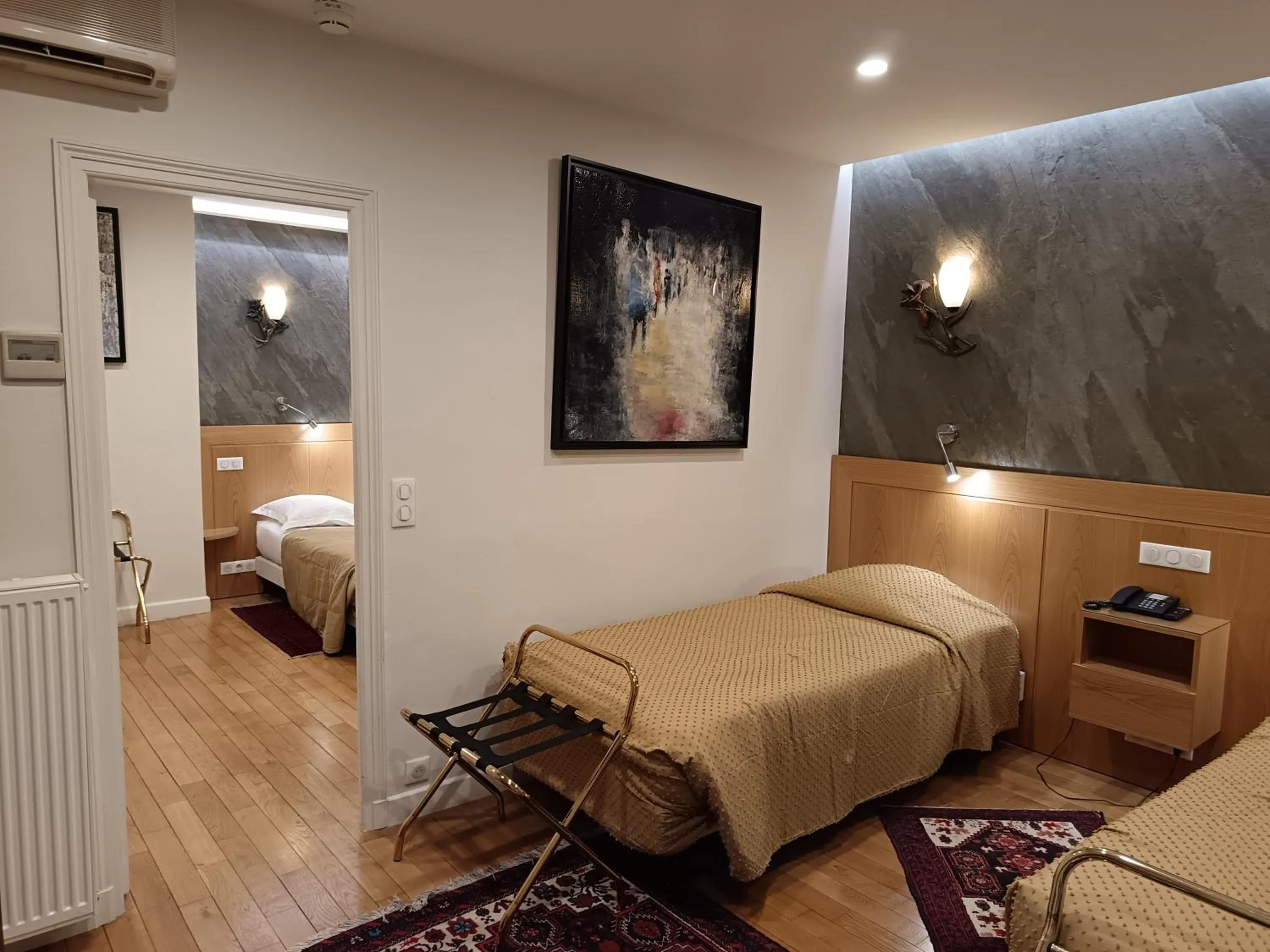 Bed in Hotel des Bains