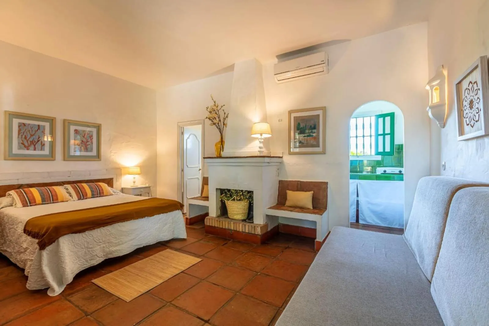 Bed in Hotel-Apart CORTIJO LAS PIÑAS