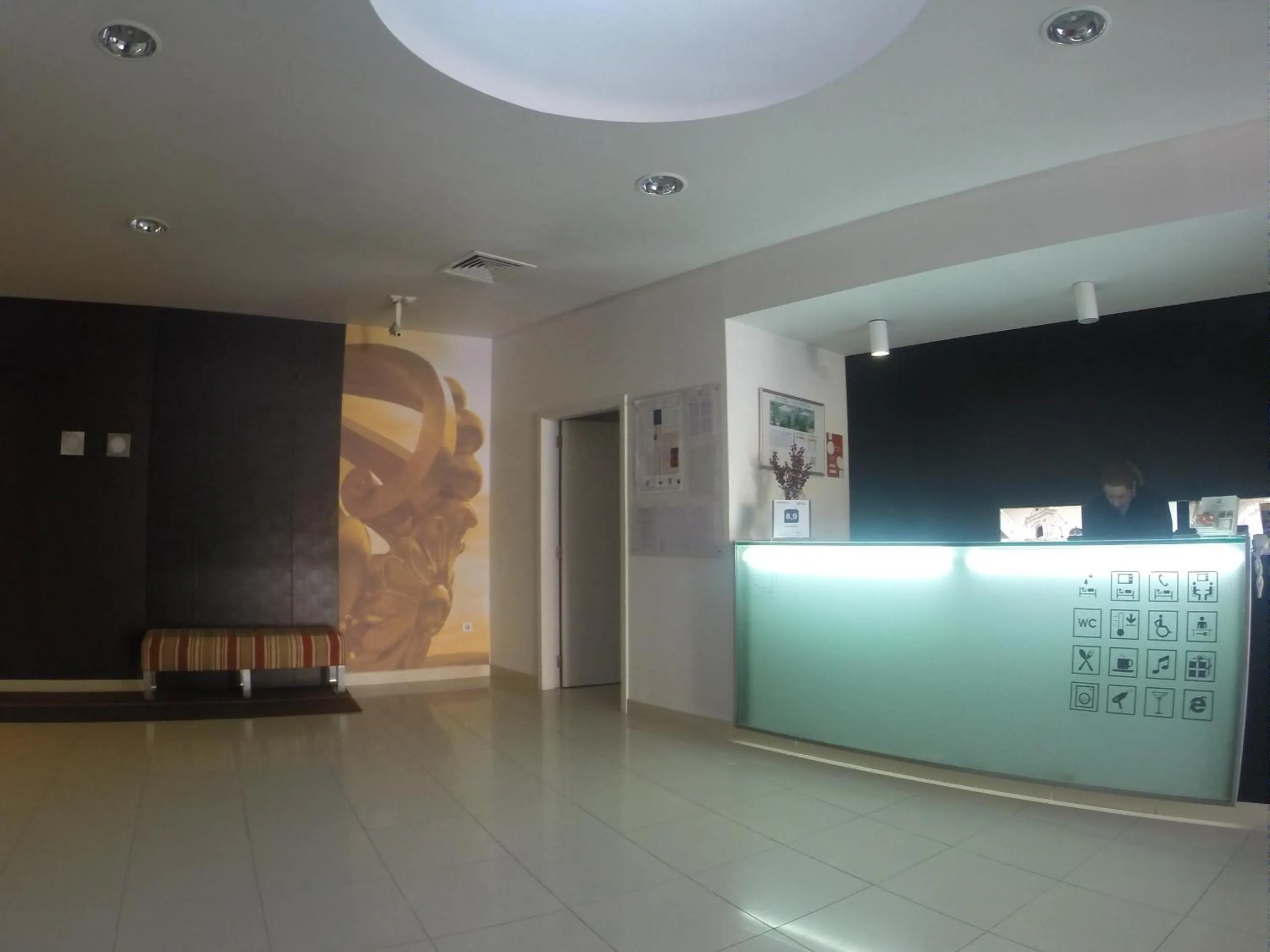 Lobby or reception in Hotel Recinto