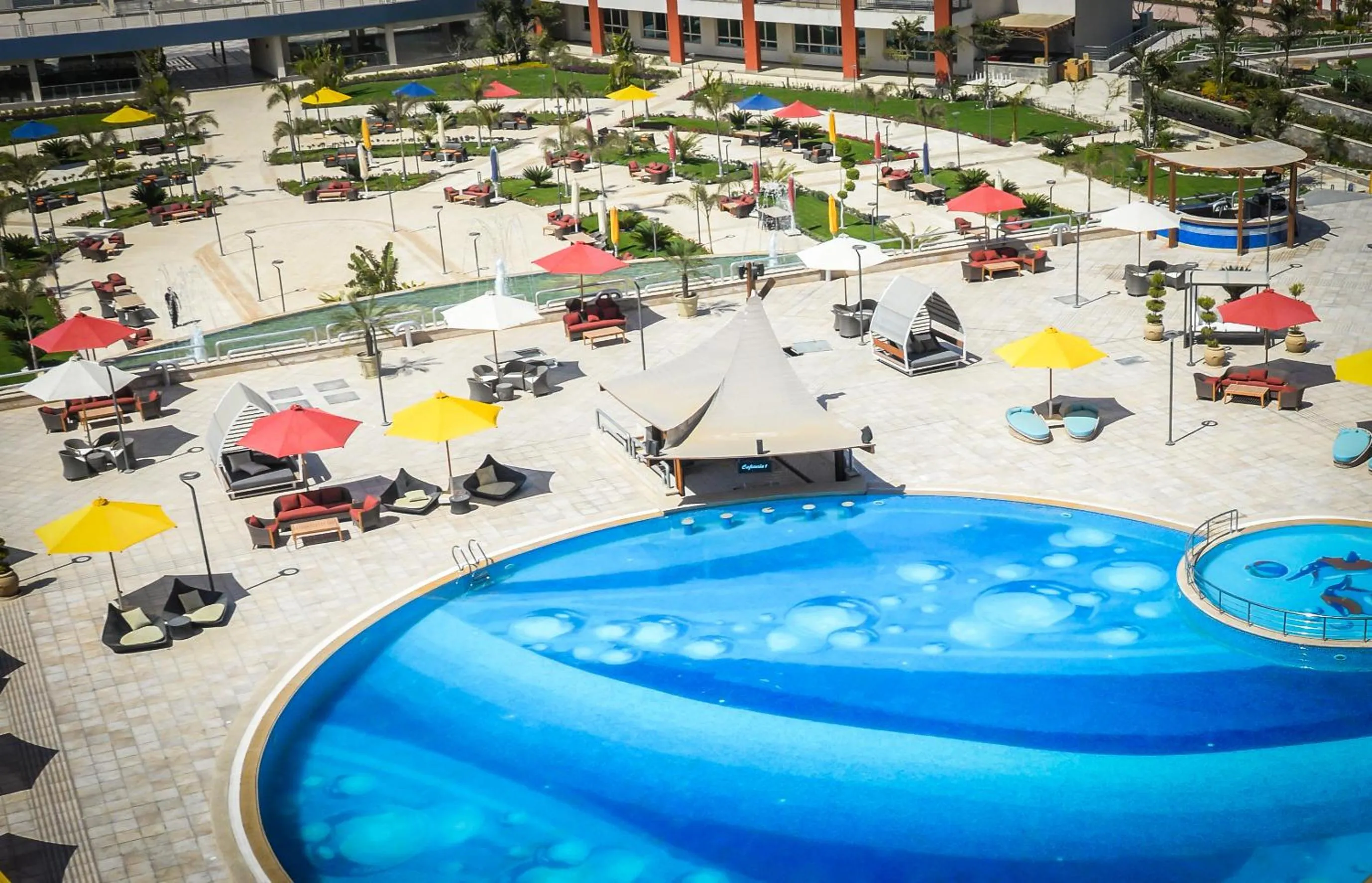 Balcony/Terrace in Tolip El Narges