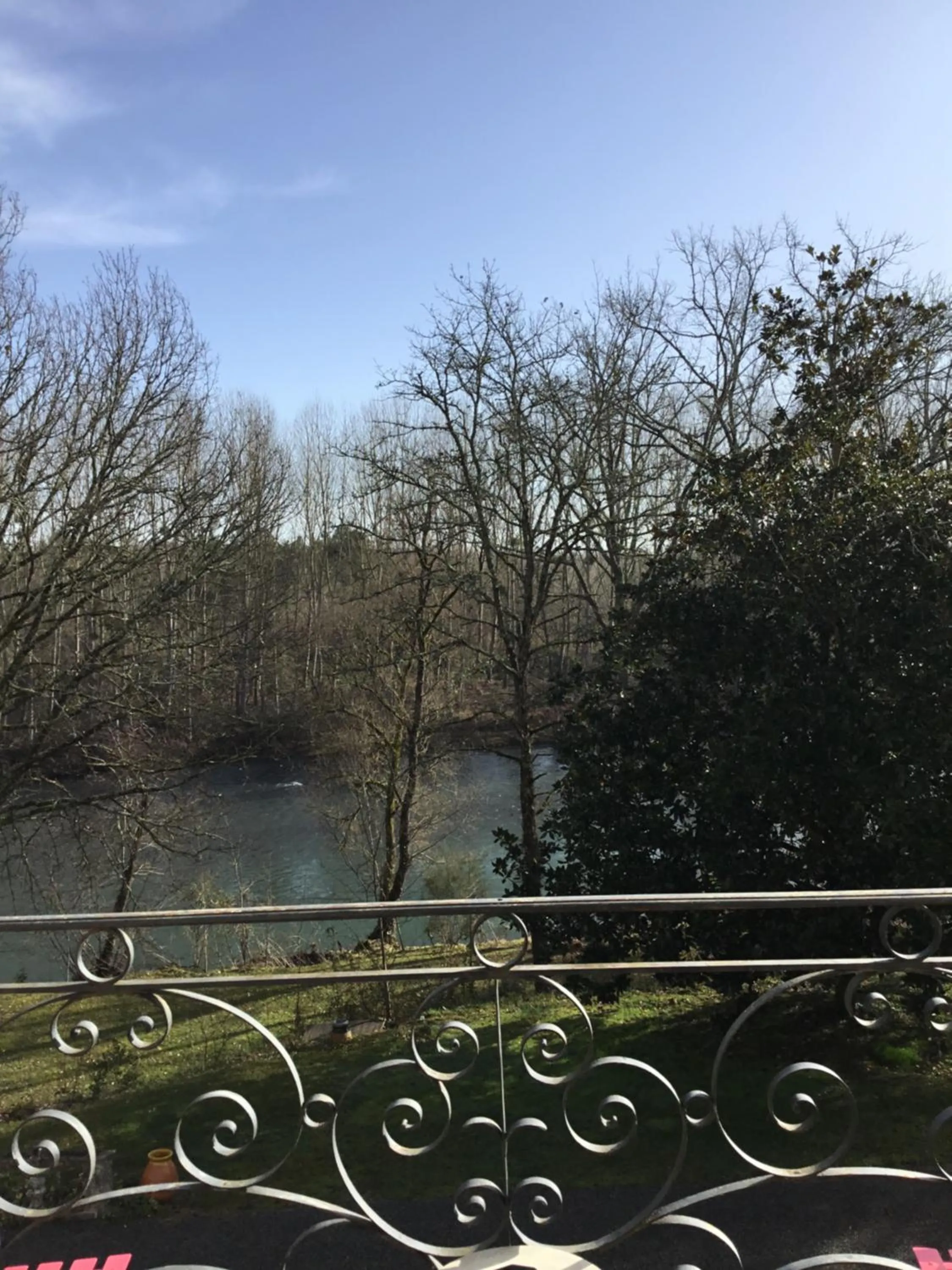 River view in L'Escalère