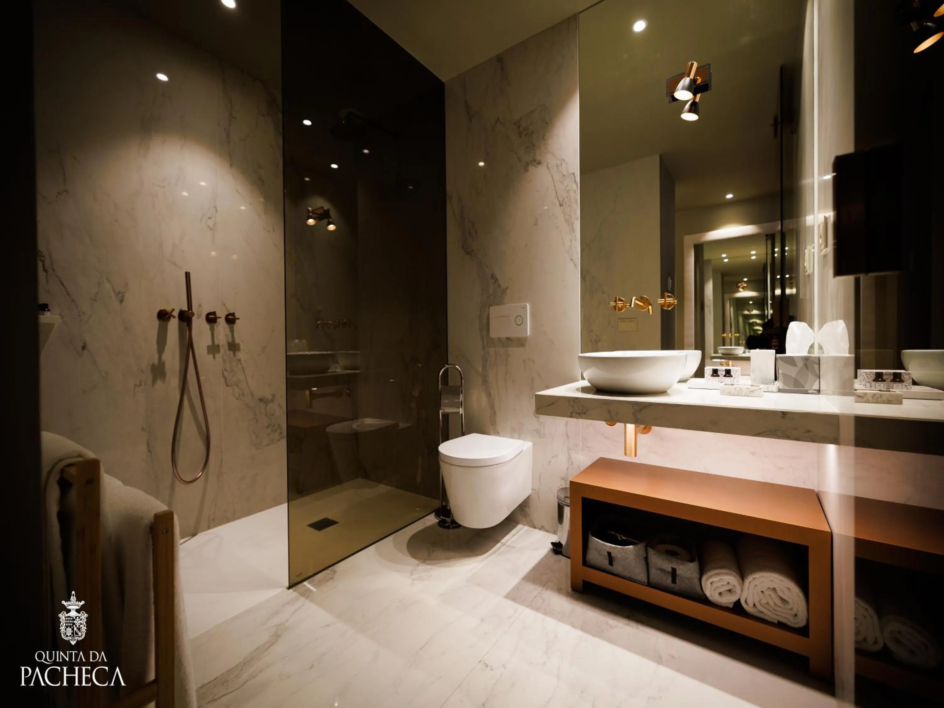 Shower in Pacheca The Wine House Hotel e Spa - Quinta da Pacheca