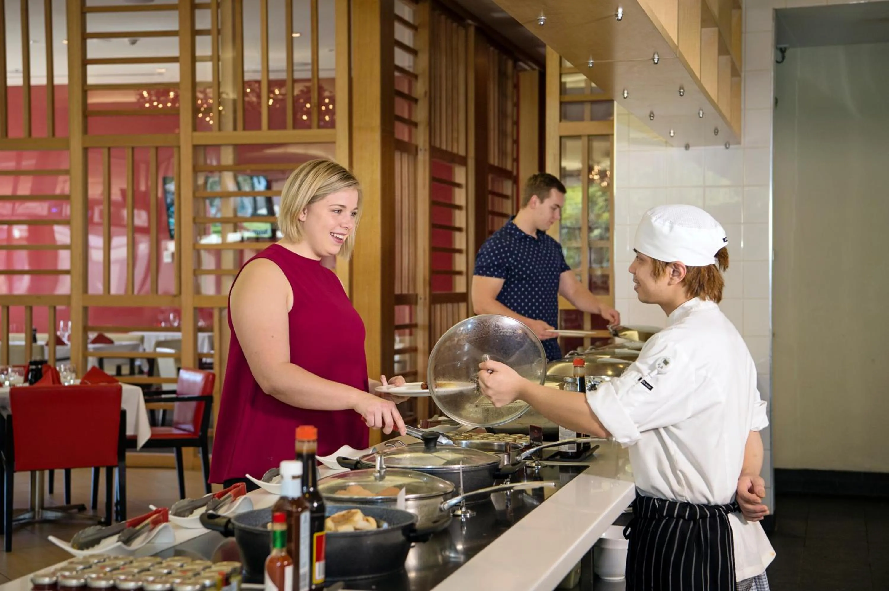 Breakfast in Crowne Plaza Alice Springs Lasseters by IHG