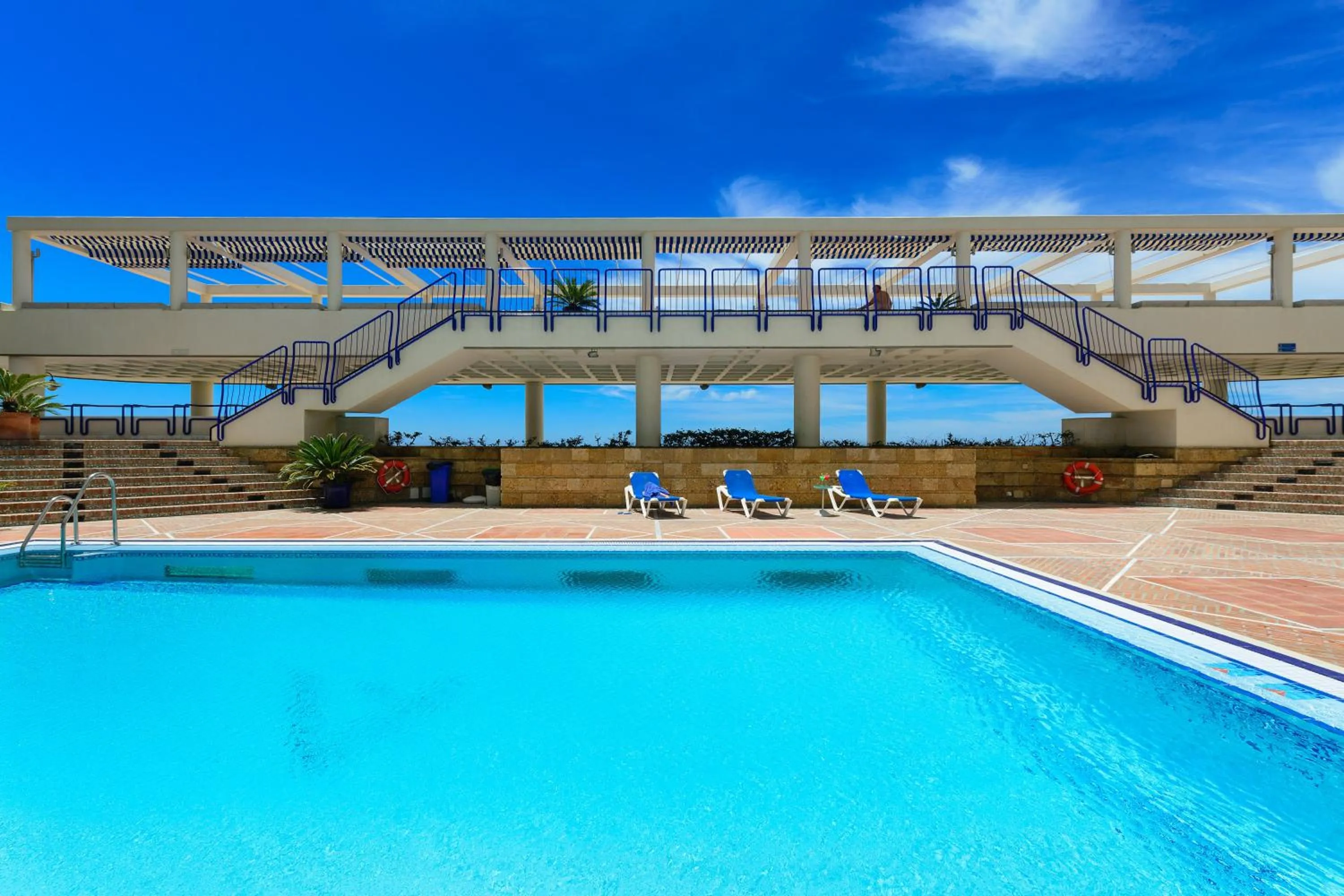 On site in Hotel Playa Victoria