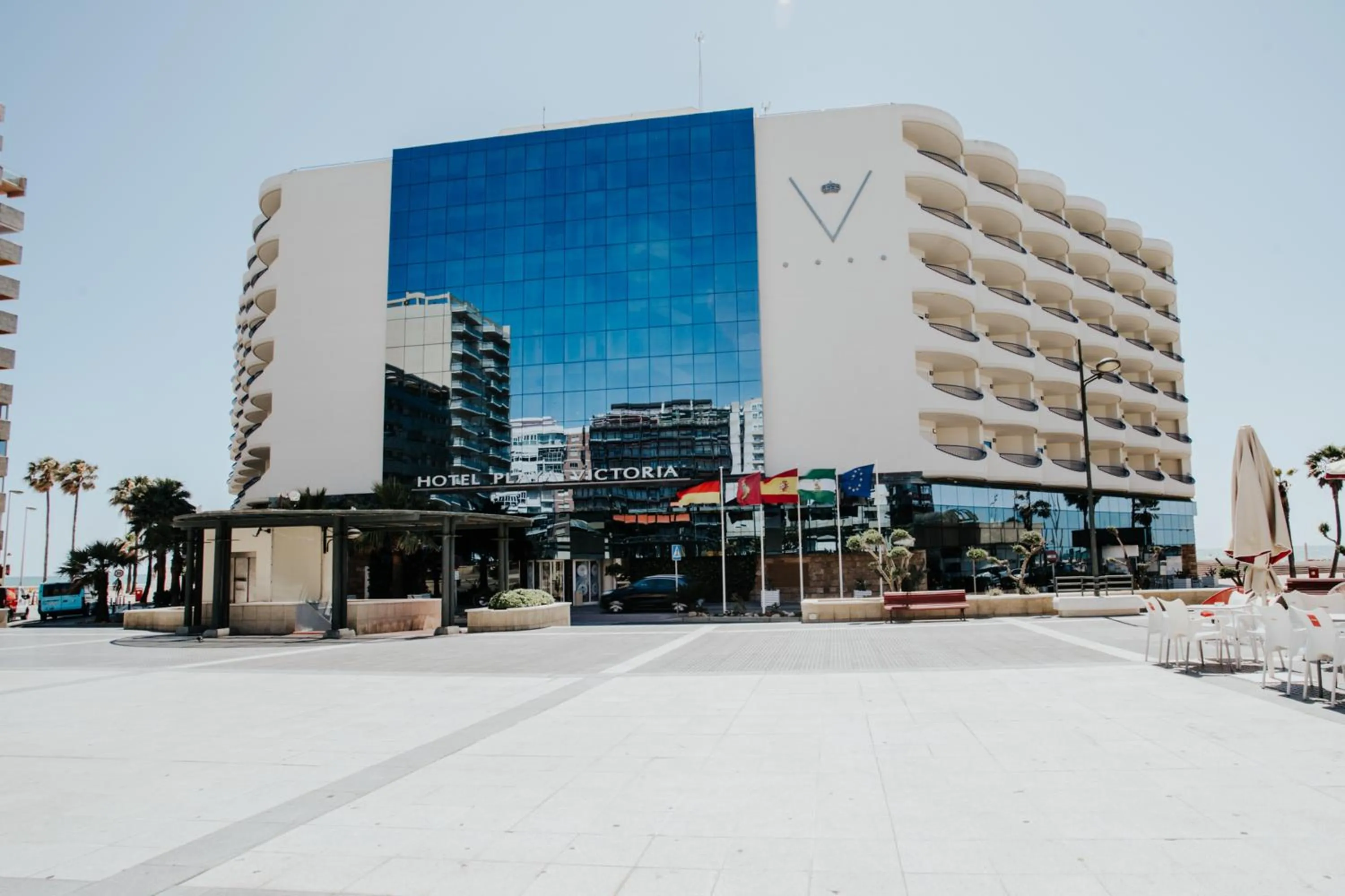 Facade/entrance in Hotel Playa Victoria