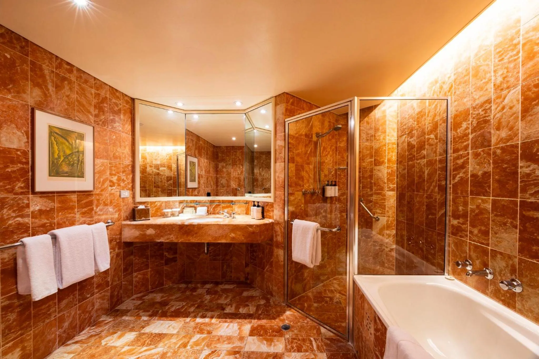Bathroom in InterContinental Adelaide by IHG
