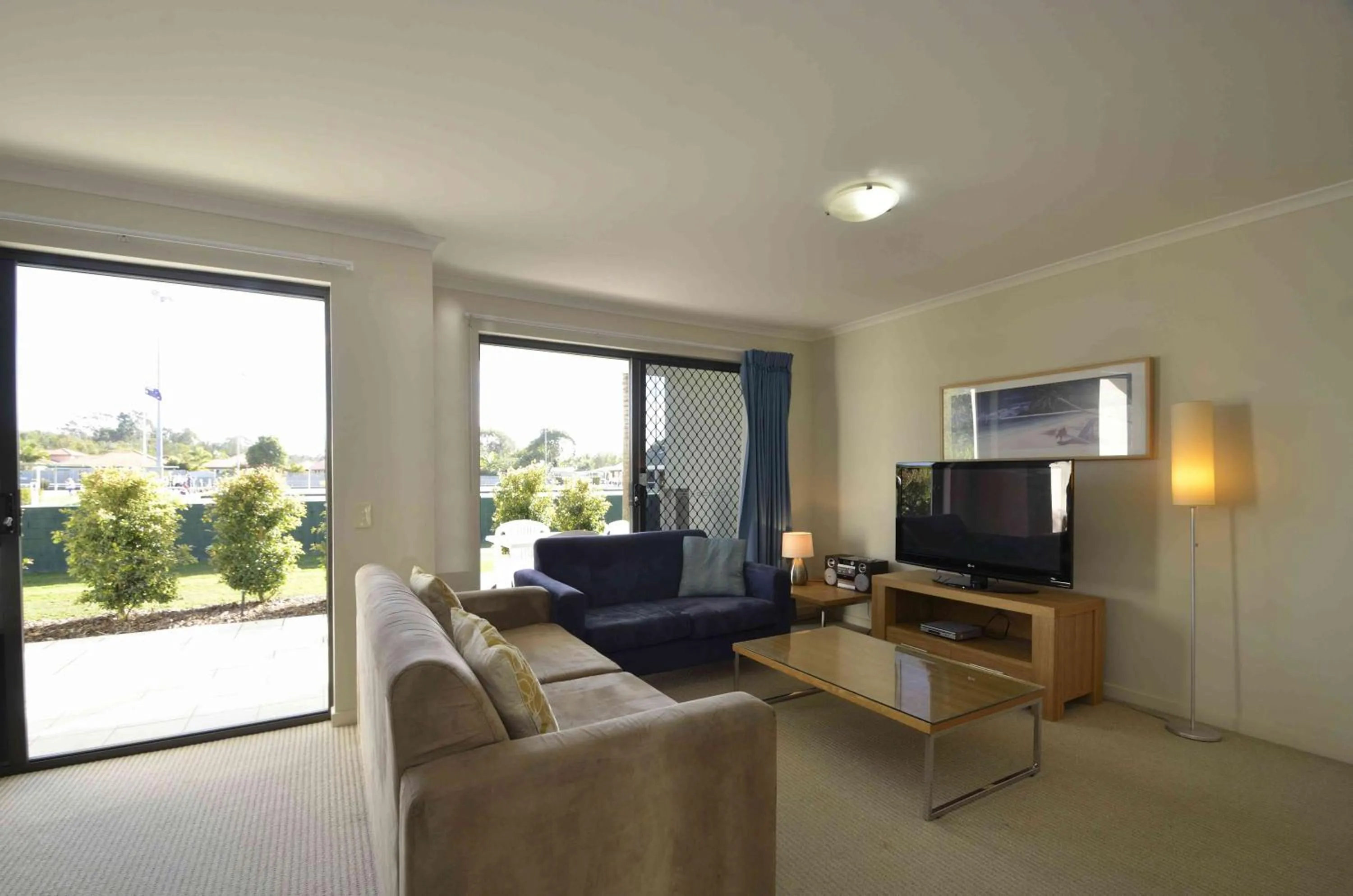 Living room in Ivory Palms Resort Noosa