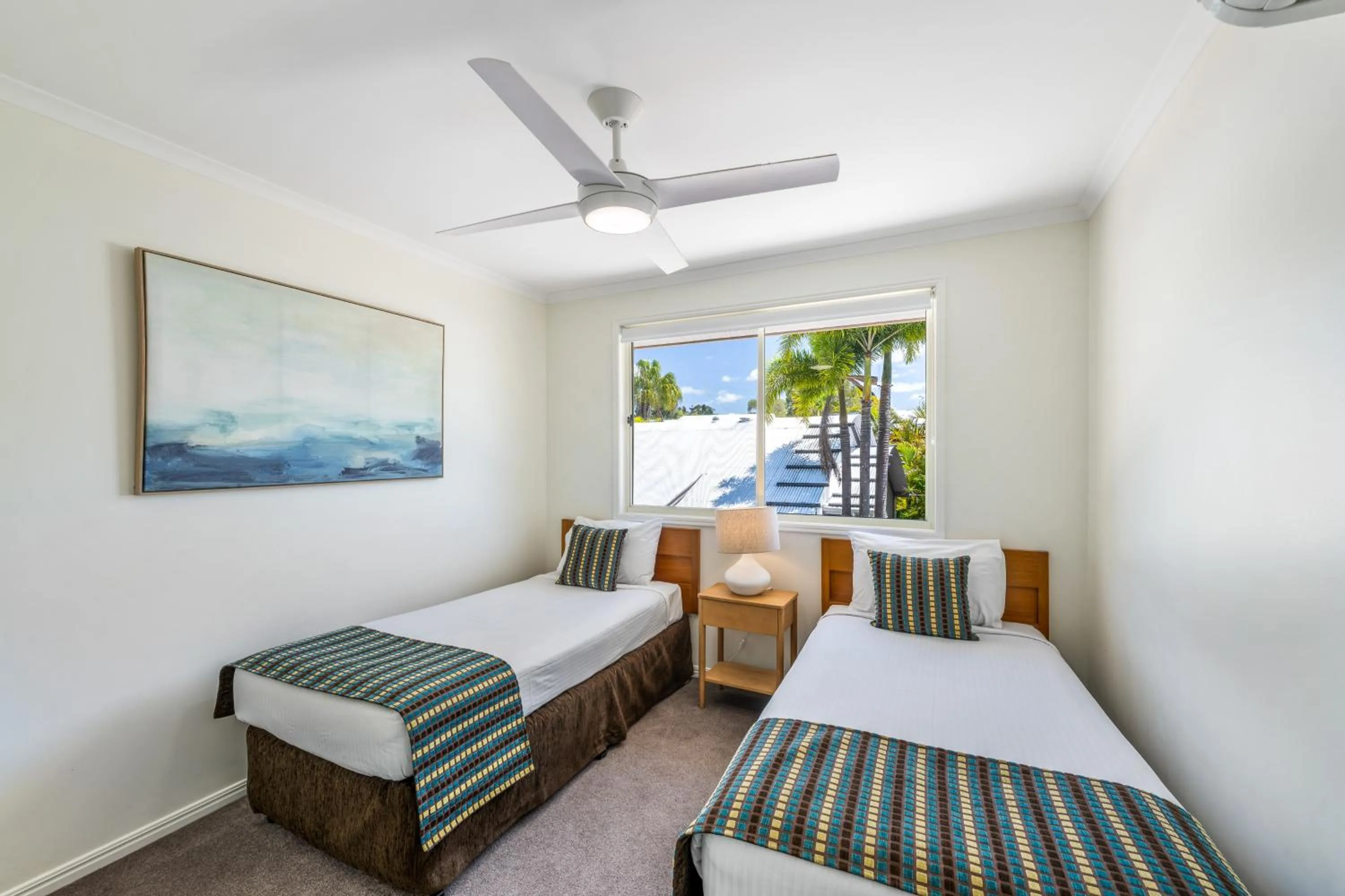 Bed in Ivory Palms Resort Noosa