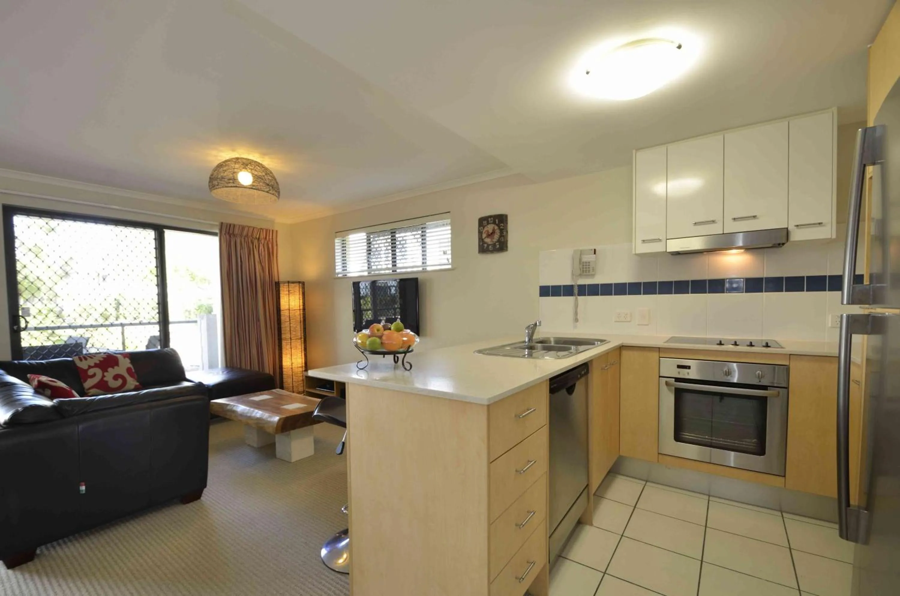 Kitchen or kitchenette in Ivory Palms Resort Noosa