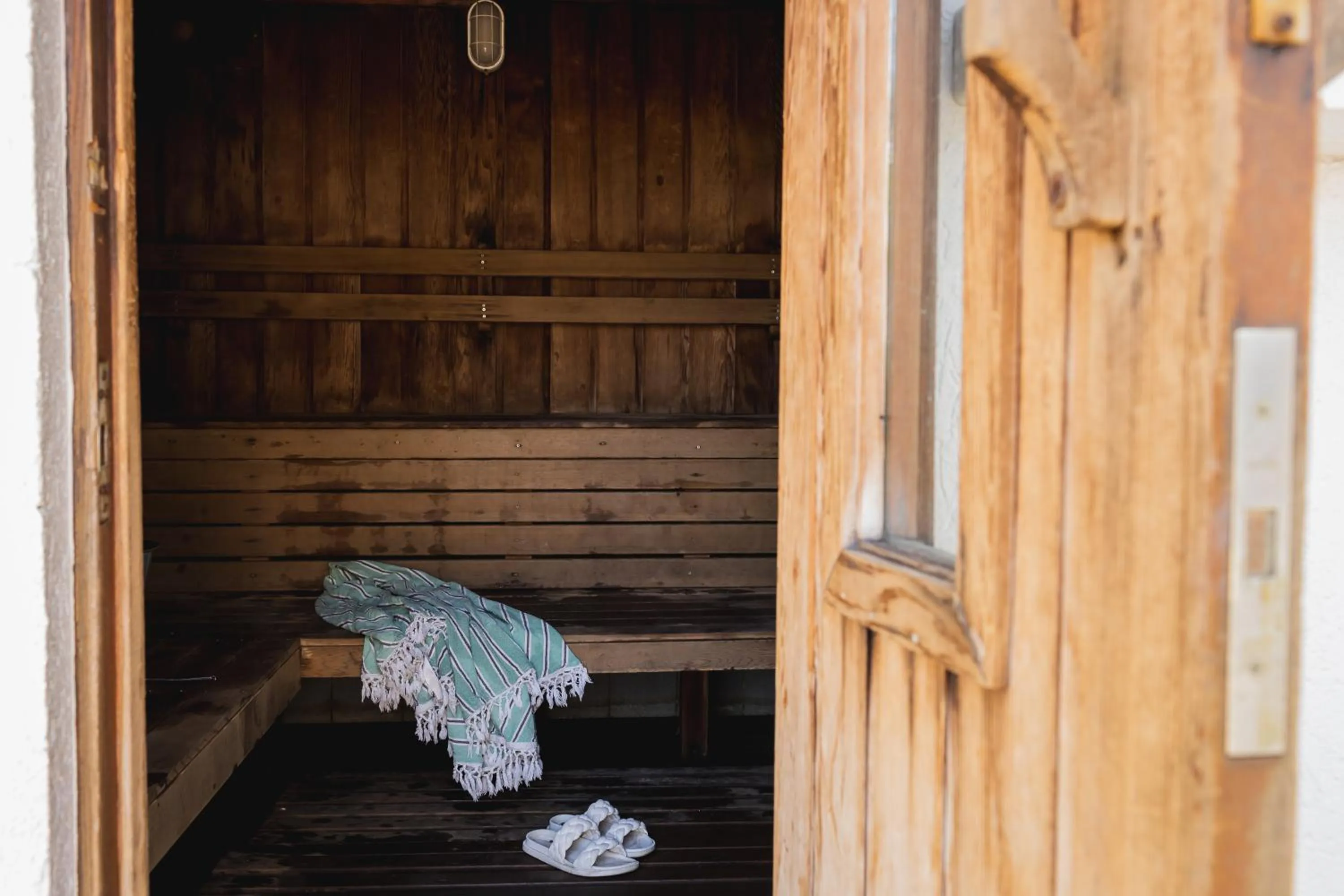 Sauna in Ivory Palms Resort Noosa