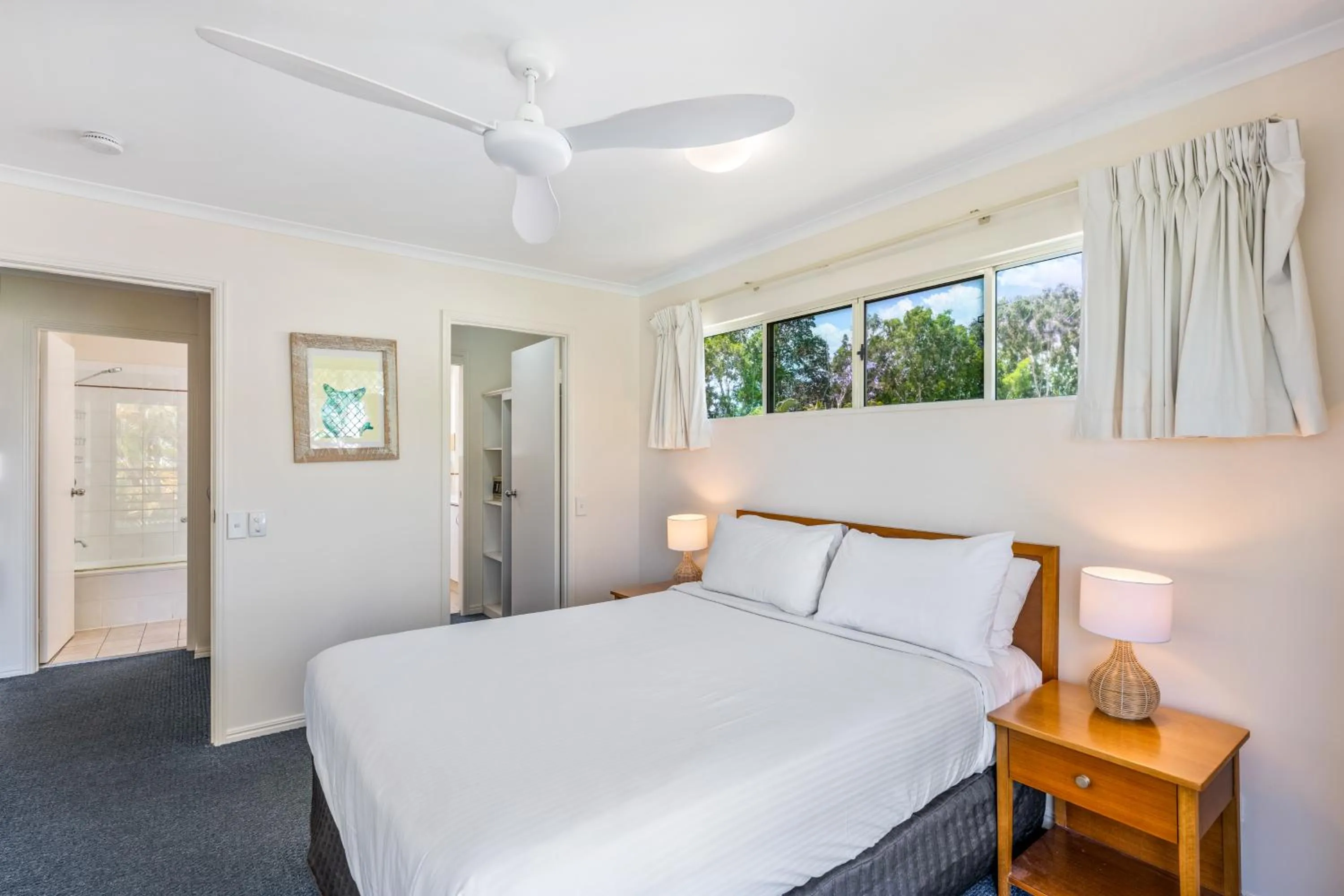 Bed in Ivory Palms Resort Noosa